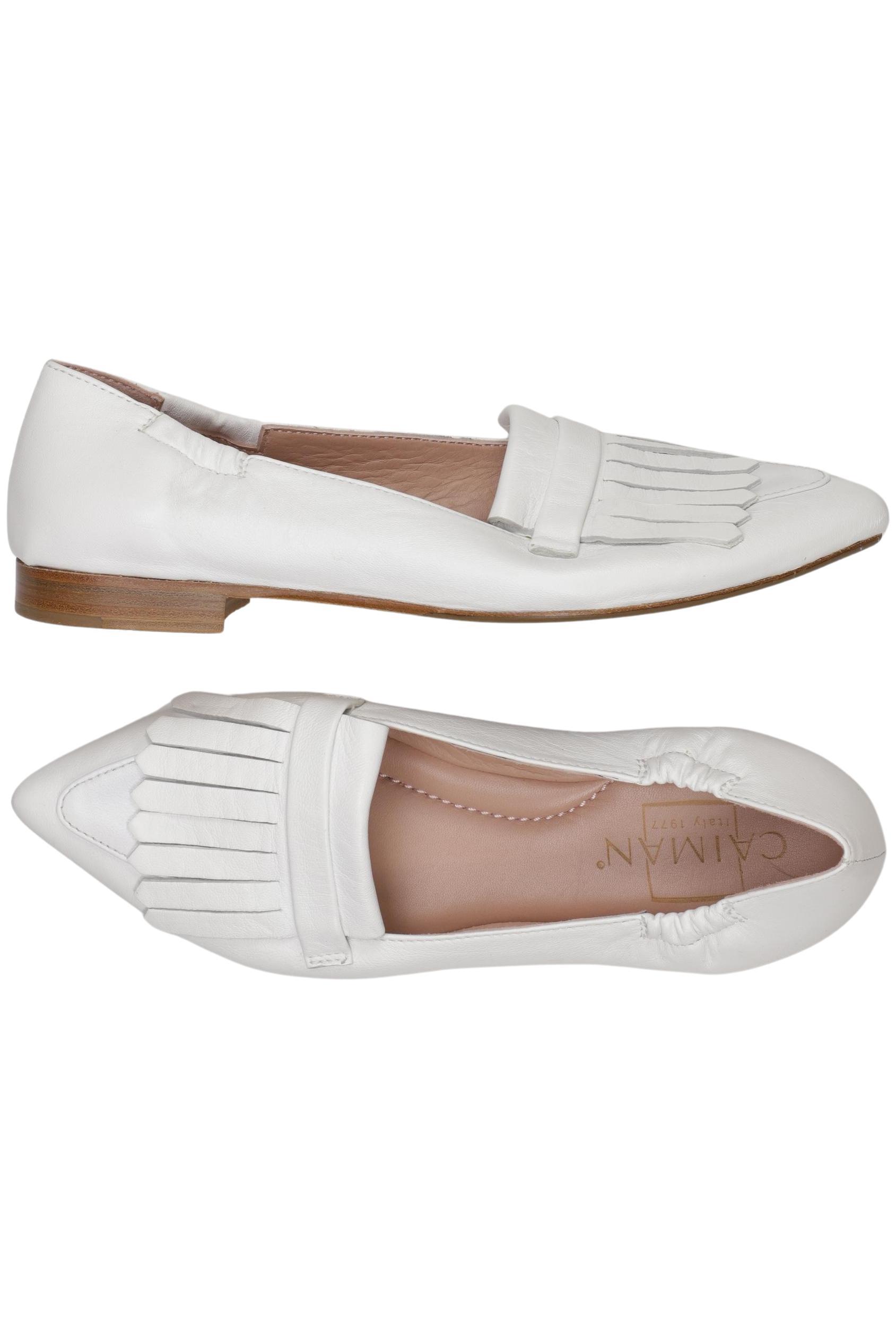 

Caiman Damen Halbschuh, weiß, Gr. 36.5