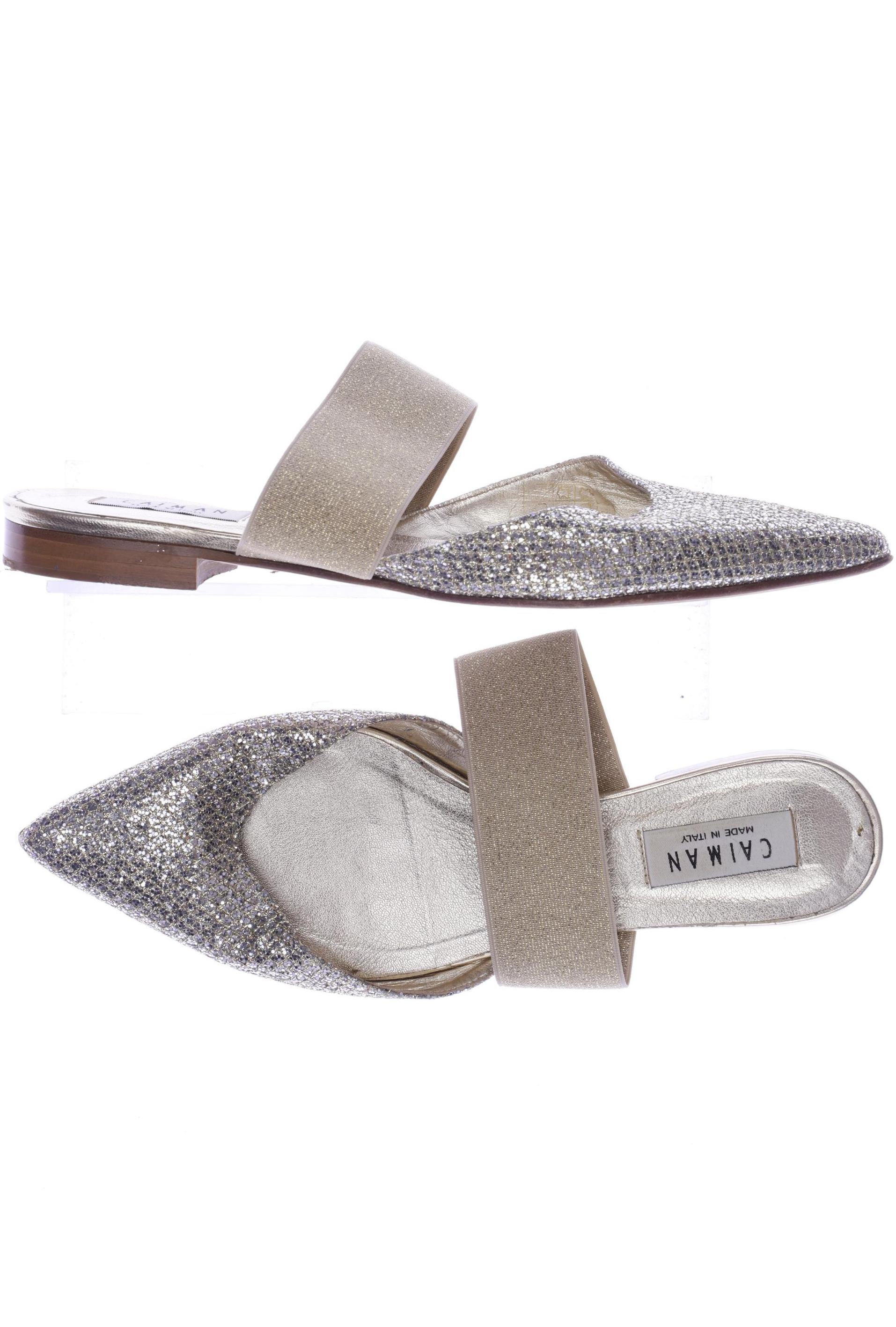 

Caiman Damen Sandale, gold, Gr. 39