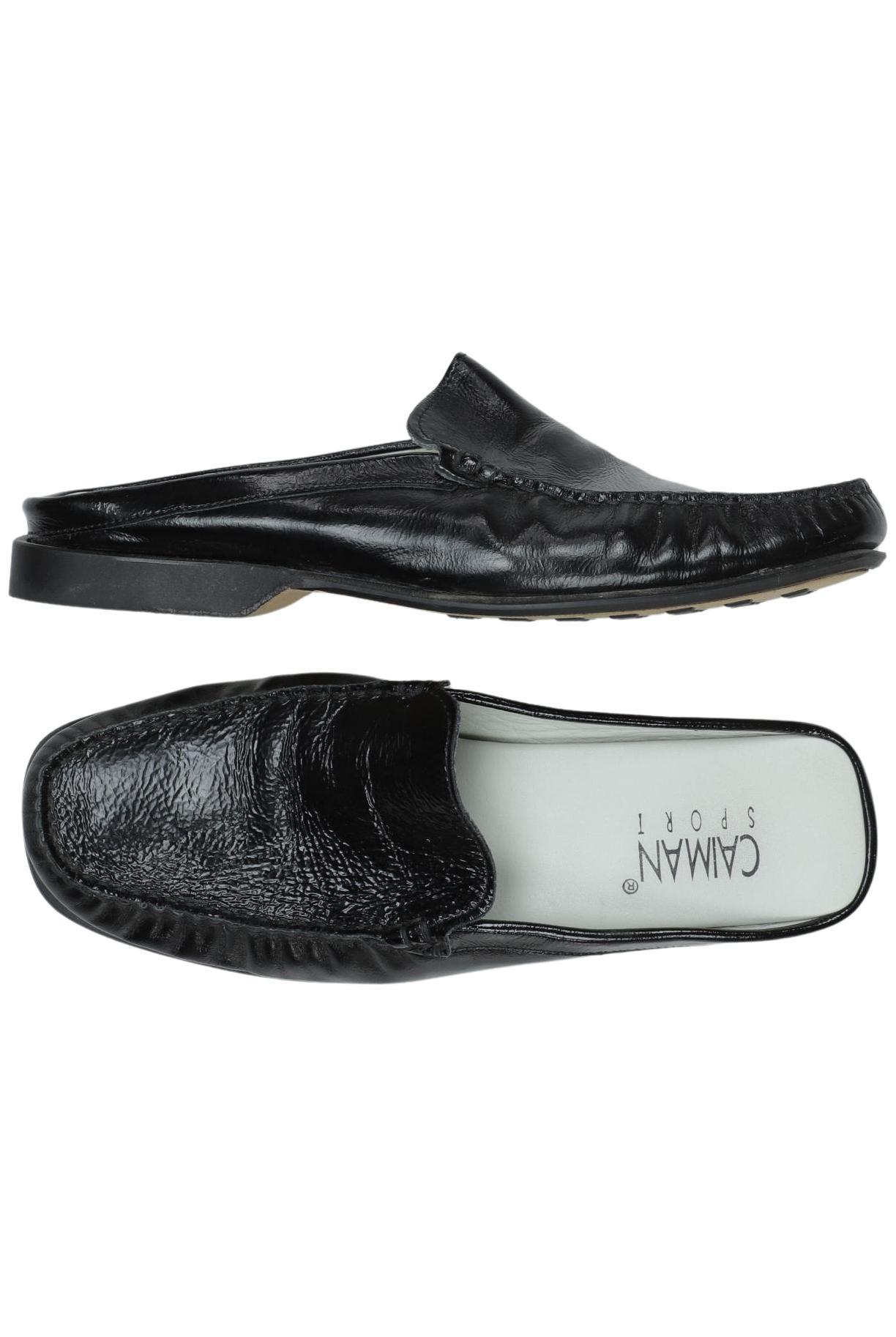 

Caiman Damen Sandale, schwarz, Gr. 39