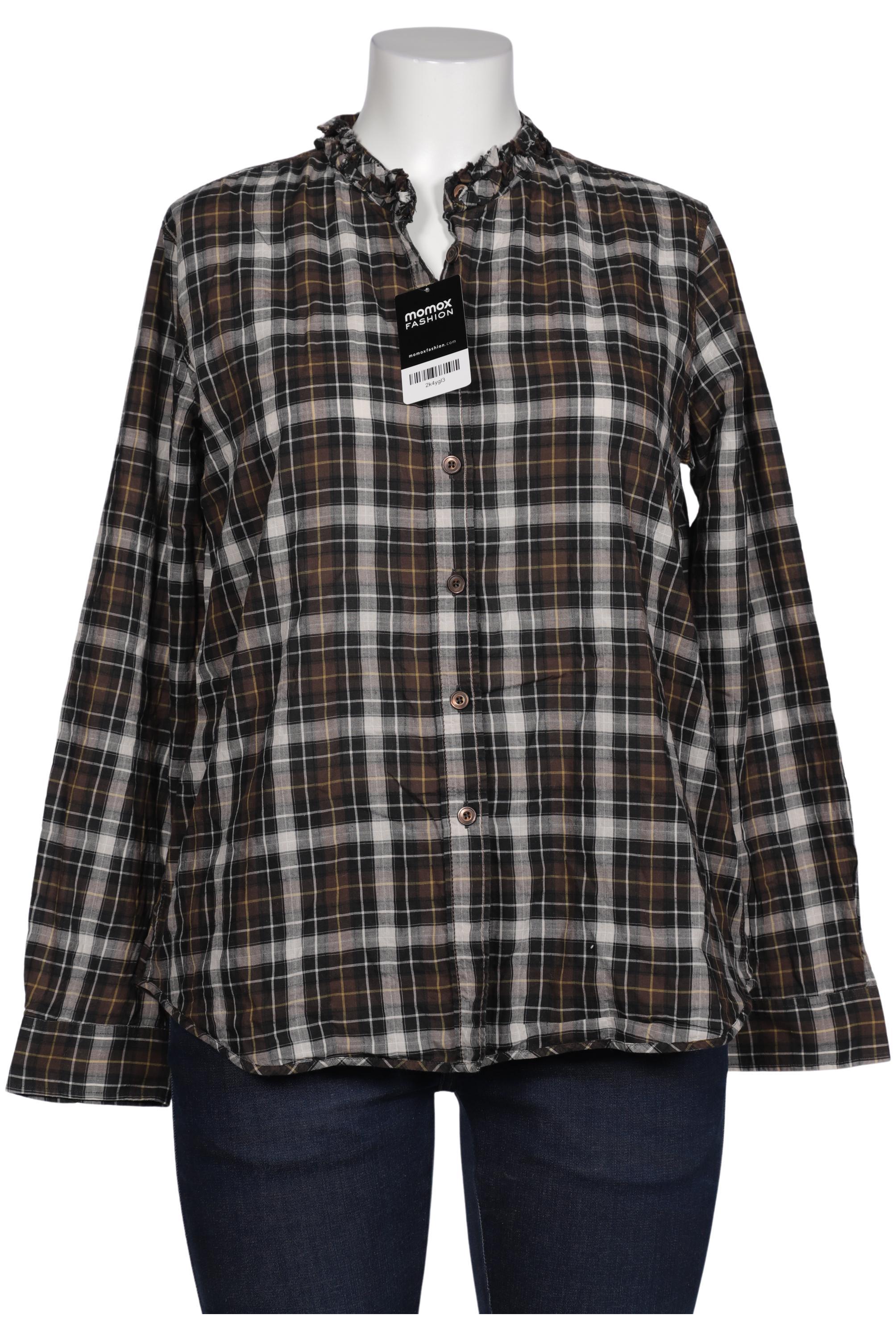 

caliban Damen Bluse, braun, Gr. 48