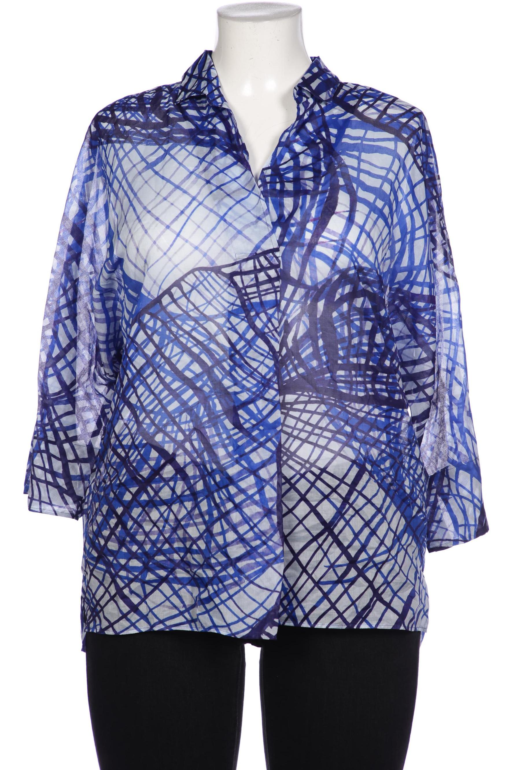 

caliban Damen Bluse, blau, Gr. 46