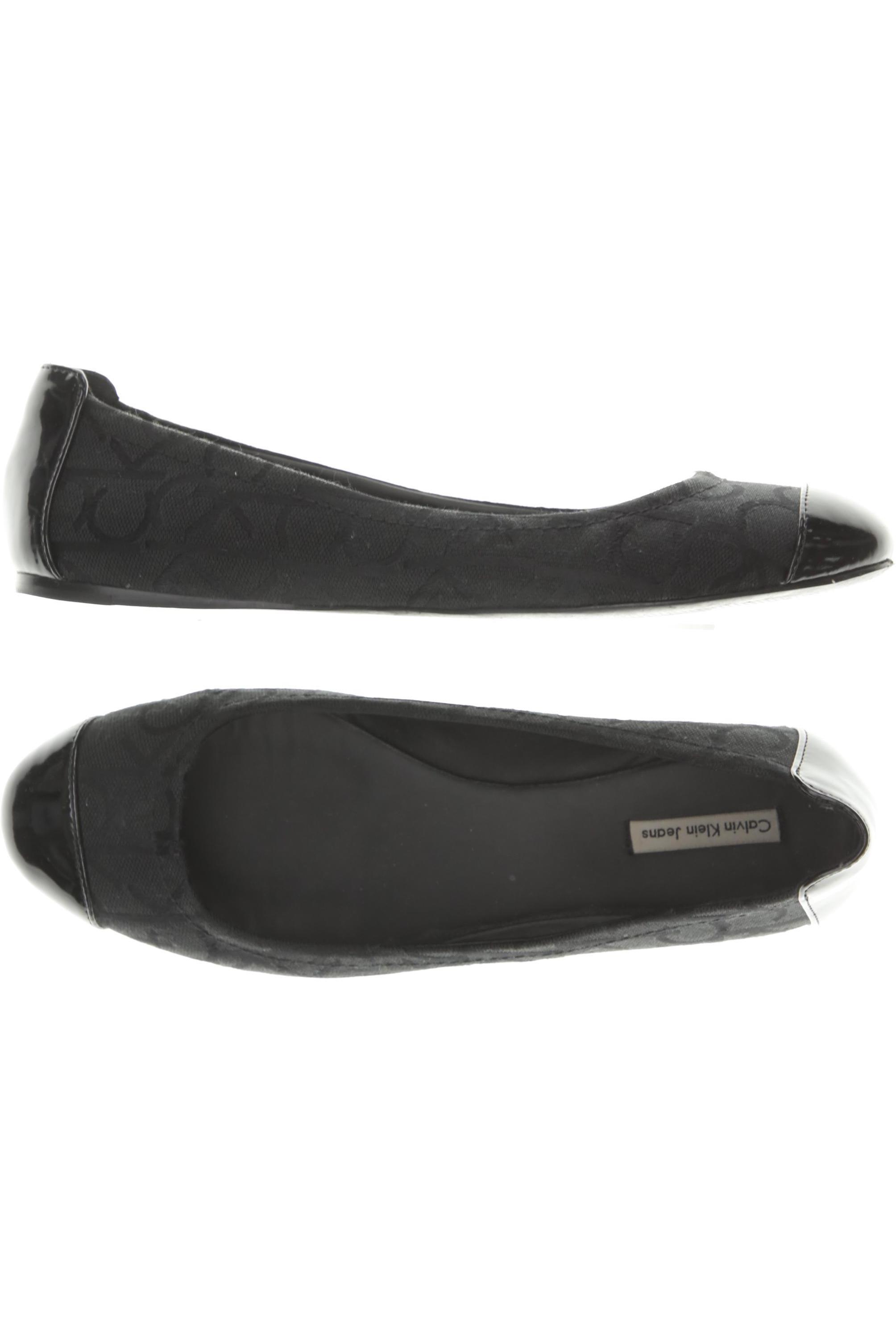

Calvin Klein Damen Ballerinas, schwarz, Gr. 39