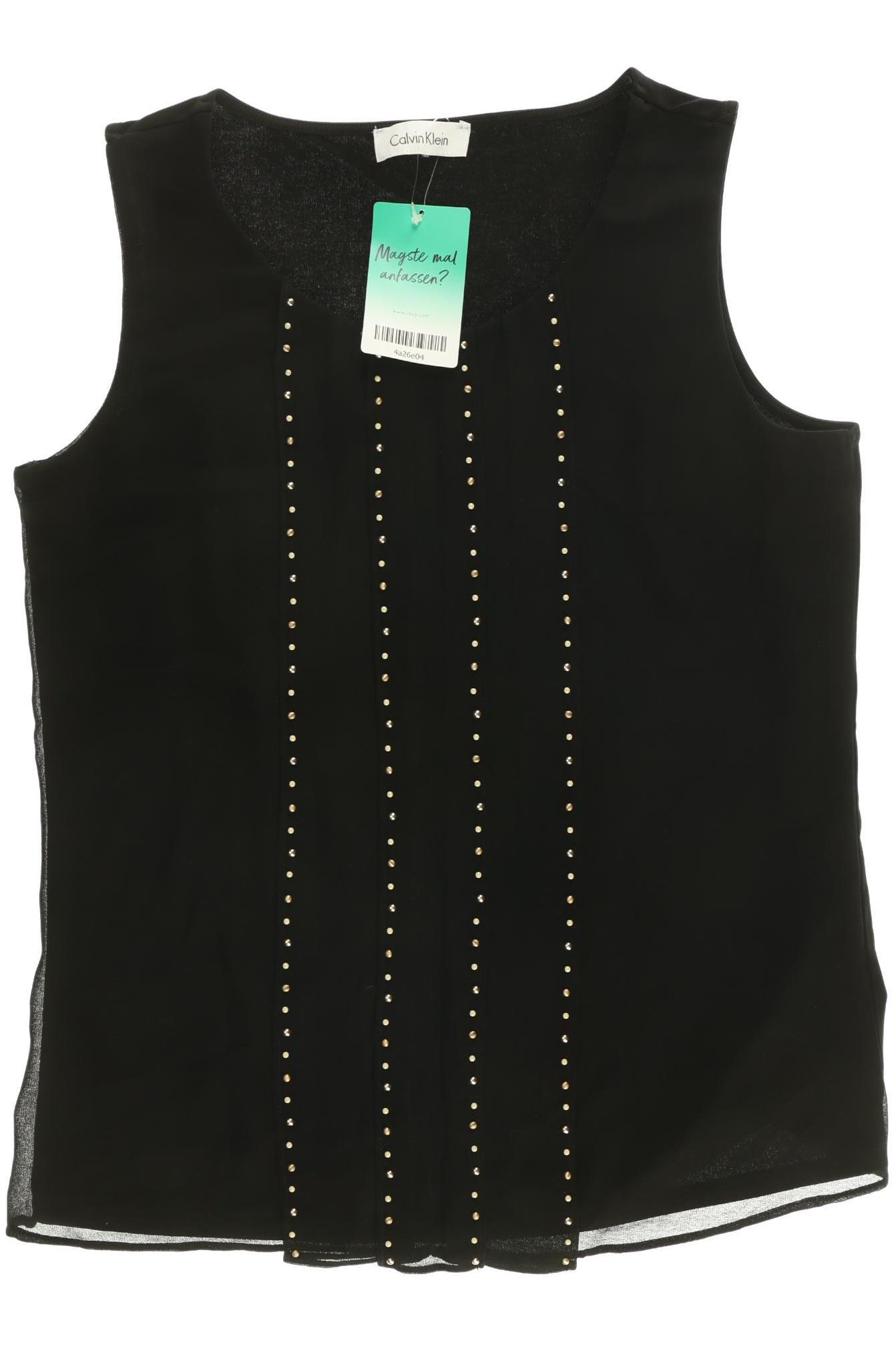 

Calvin Klein Damen Bluse, schwarz, Gr.