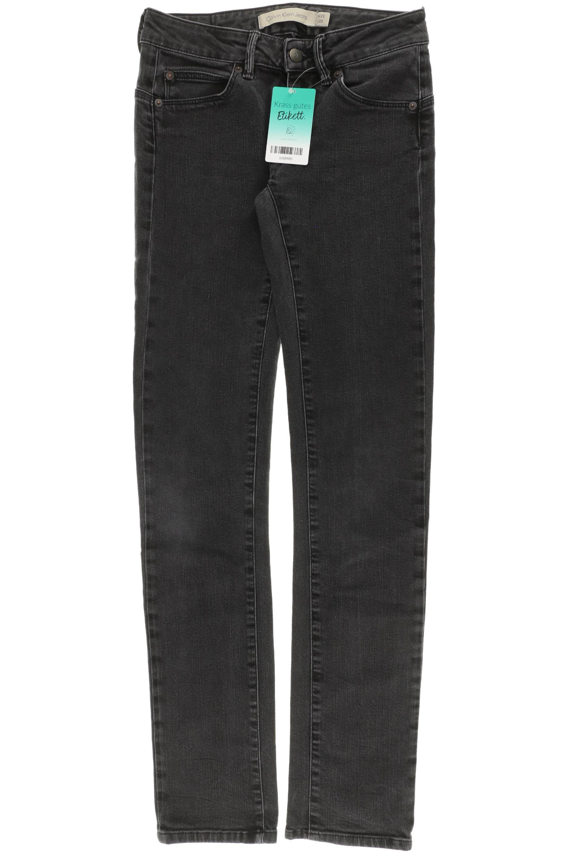 

Calvin Klein Damen Jeans, schwarz, Gr. 25