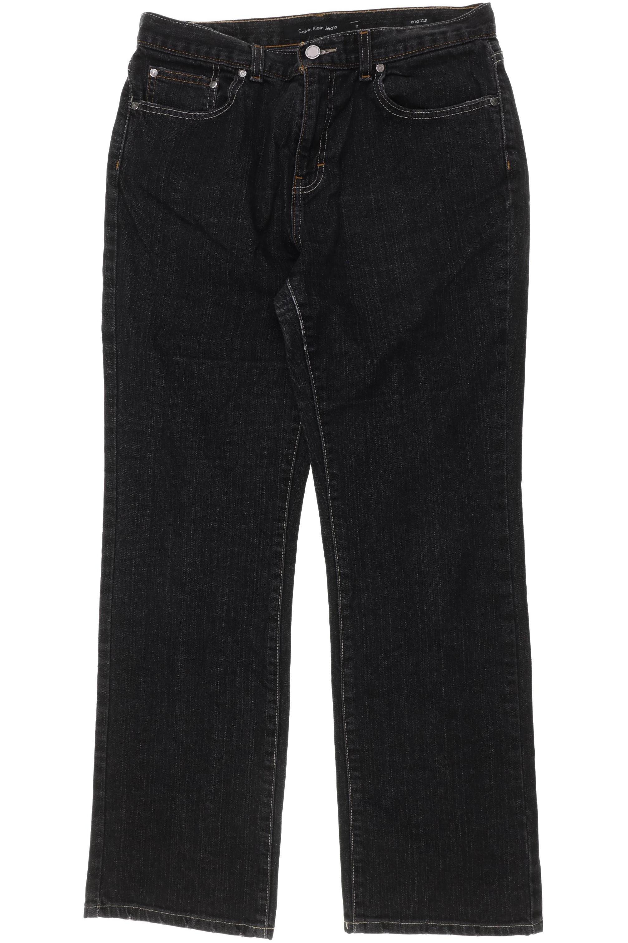 

Calvin Klein Damen Jeans, schwarz, Gr. 12