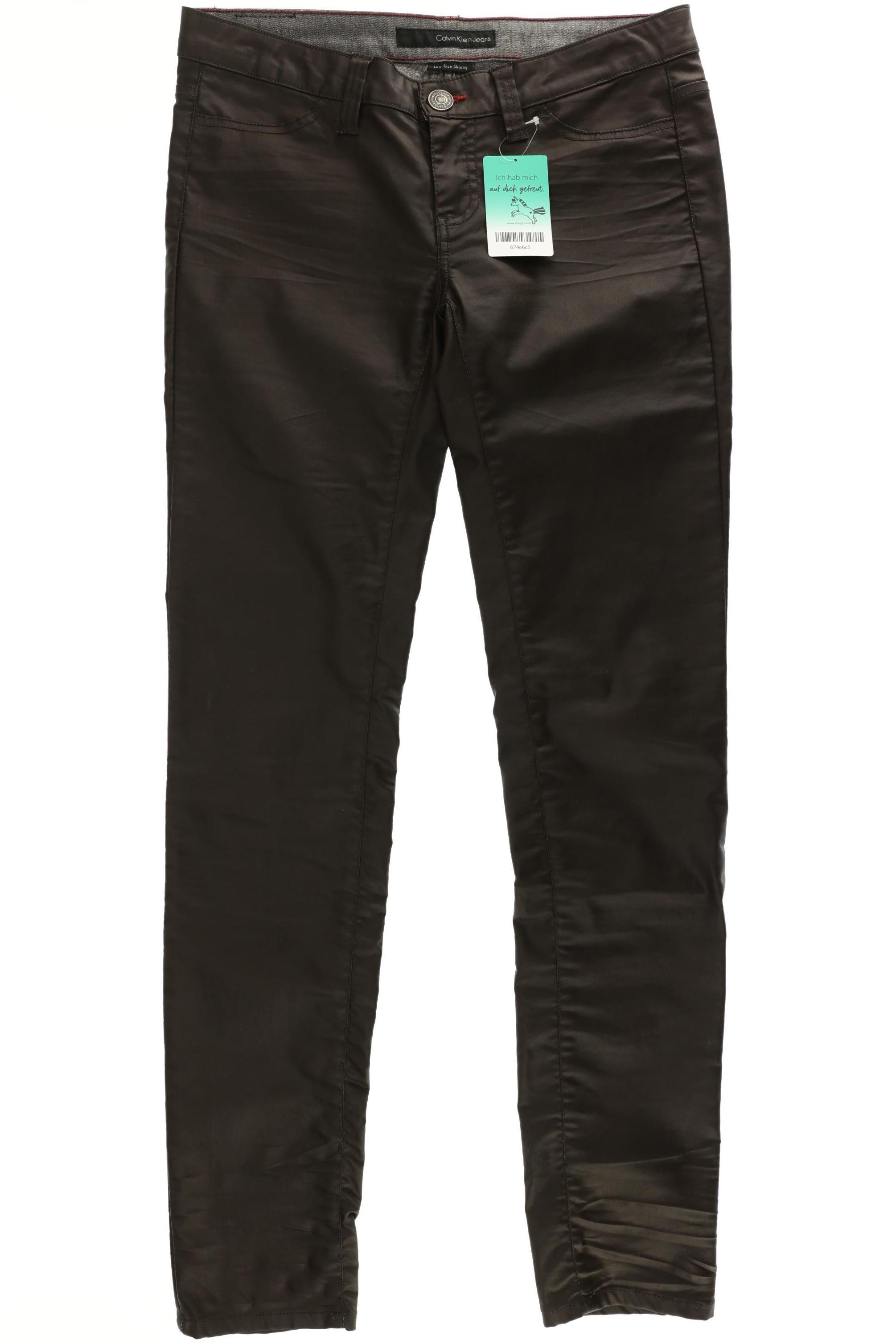 

Calvin Klein Damen Stoffhose, braun, Gr. 30