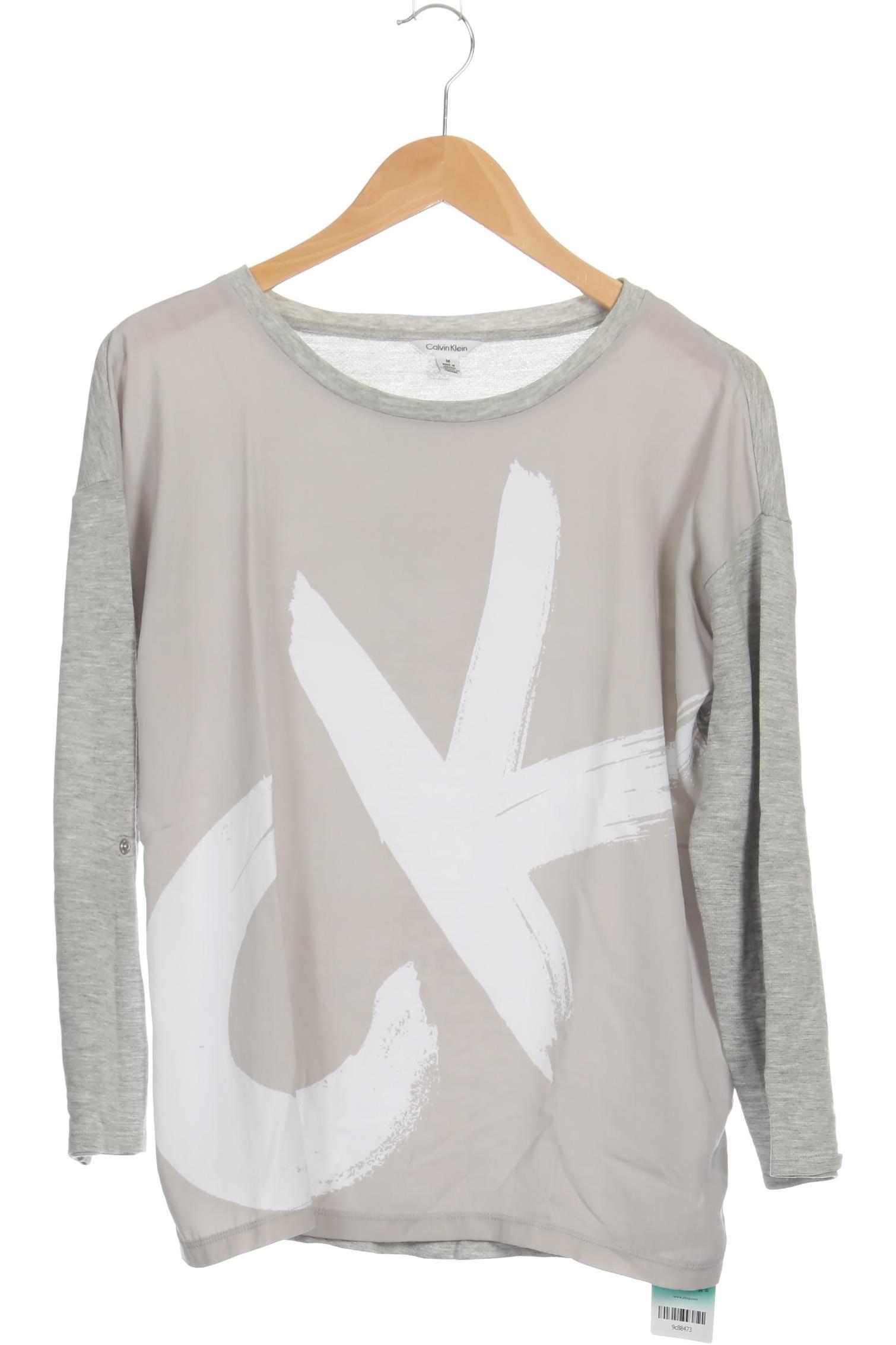 

Calvin Klein Damen Langarmshirt, grau, Gr.