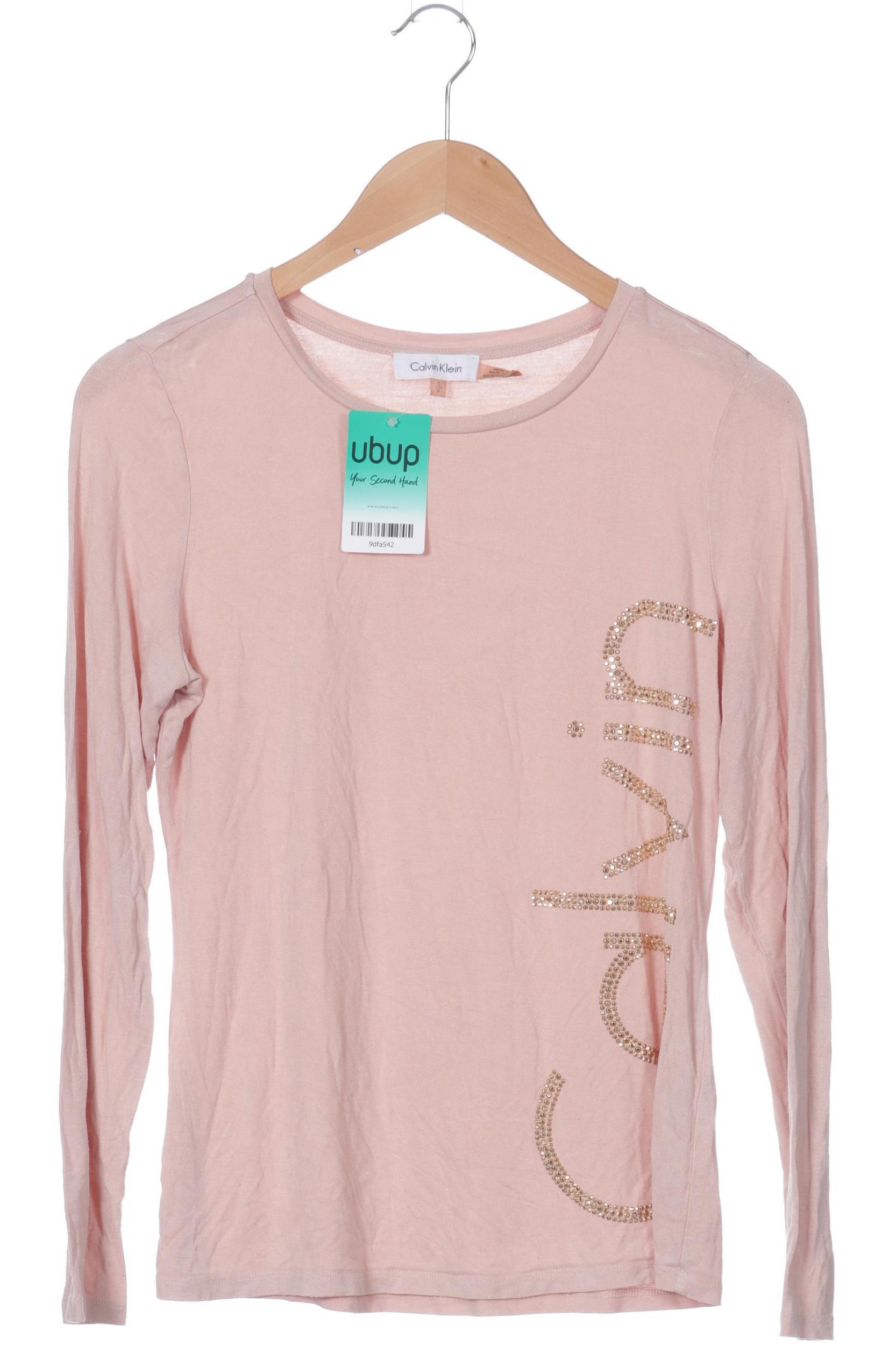

Calvin Klein Damen Langarmshirt, pink, Gr.