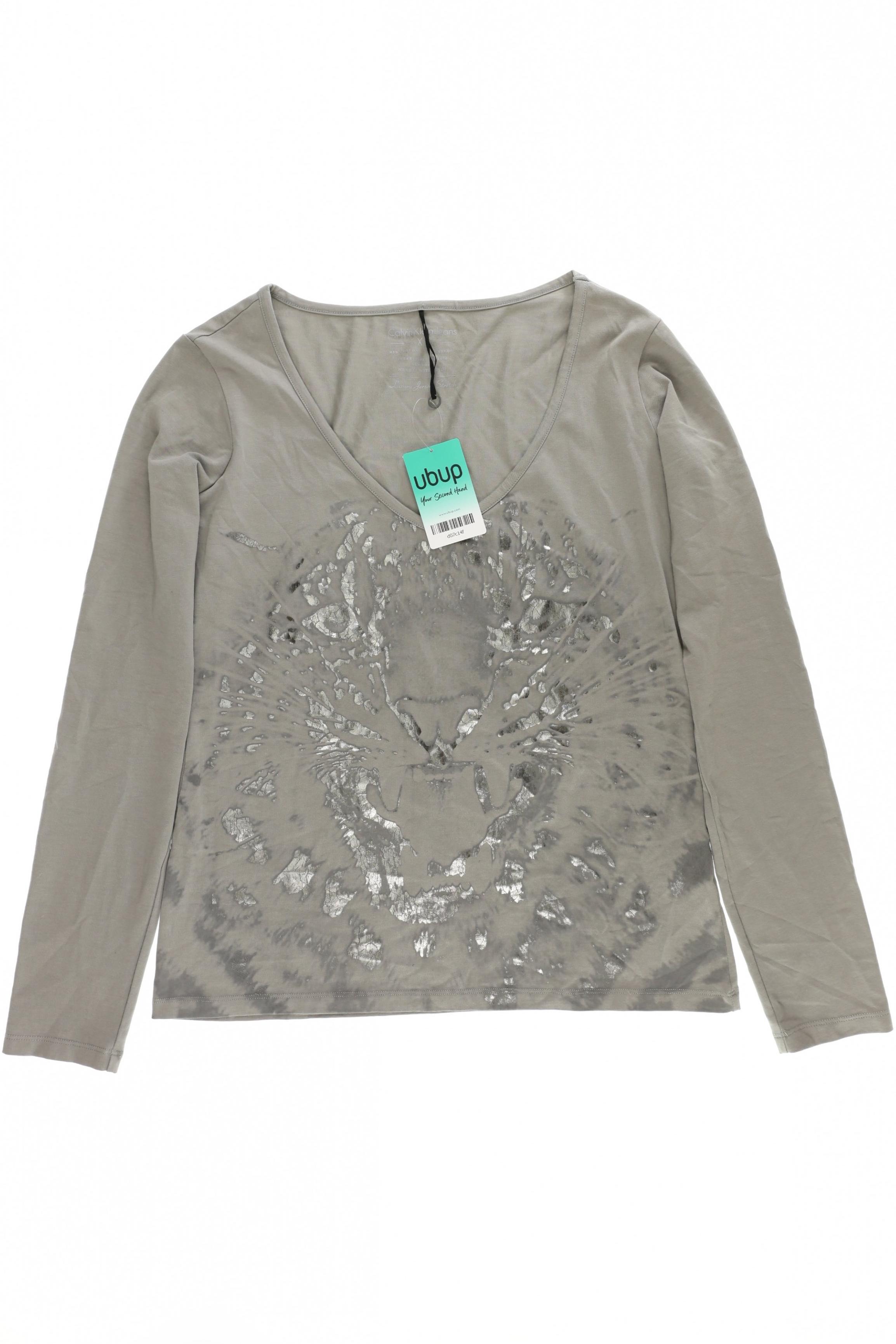 

Calvin Klein Damen Langarmshirt, braun, Gr.