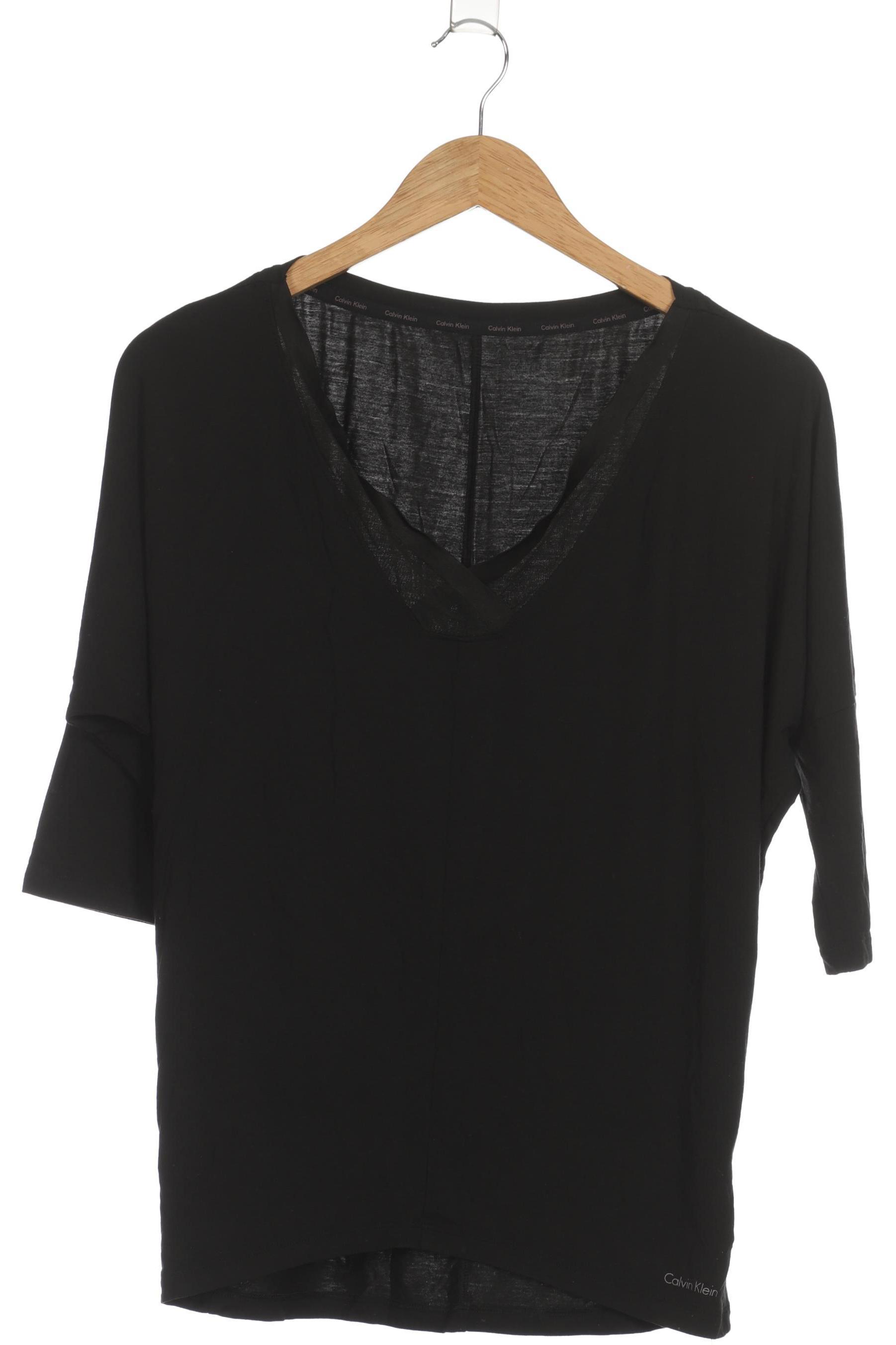 

Calvin Klein Damen Langarmshirt, schwarz, Gr.