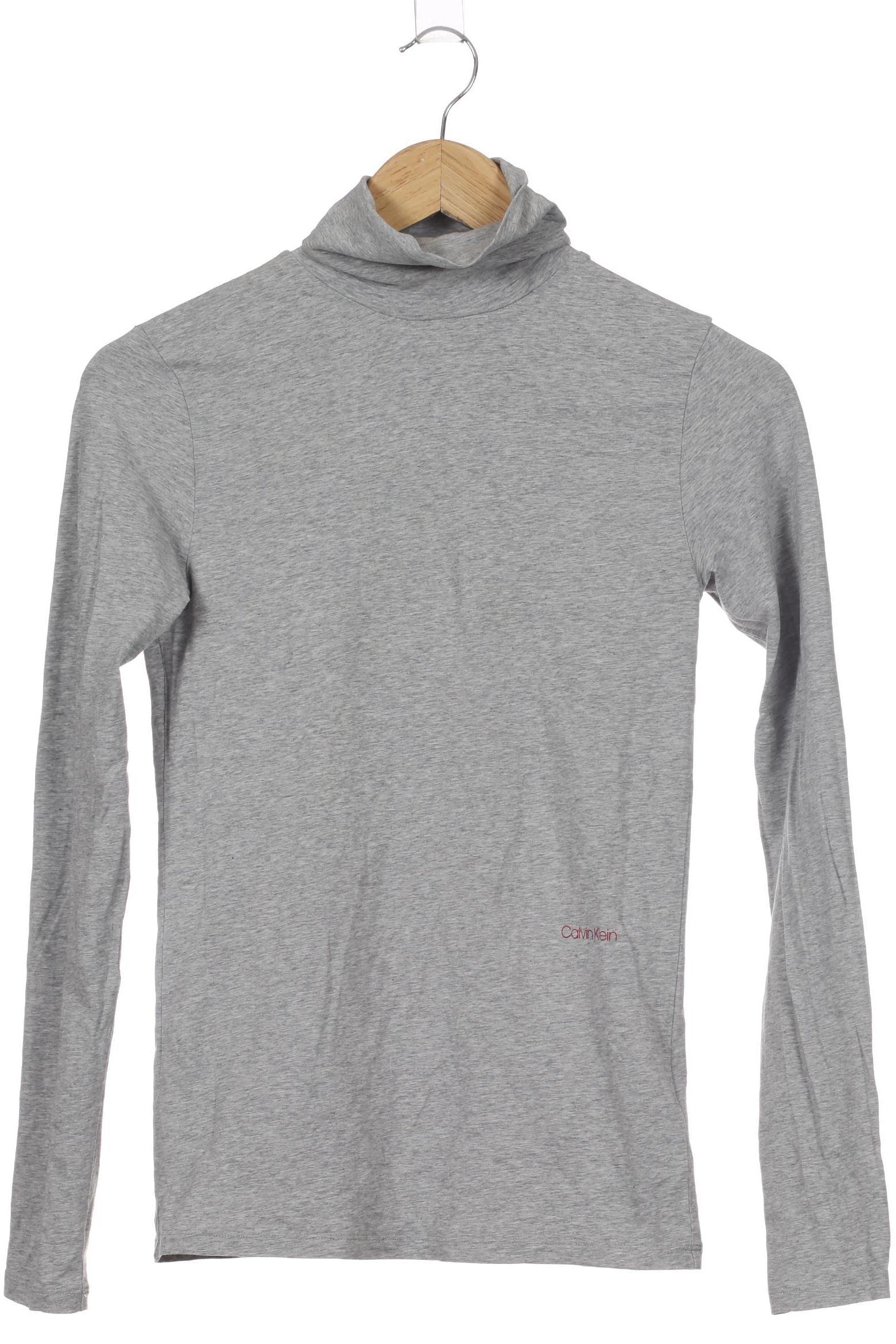 

Calvin Klein Damen Langarmshirt, grau, Gr.