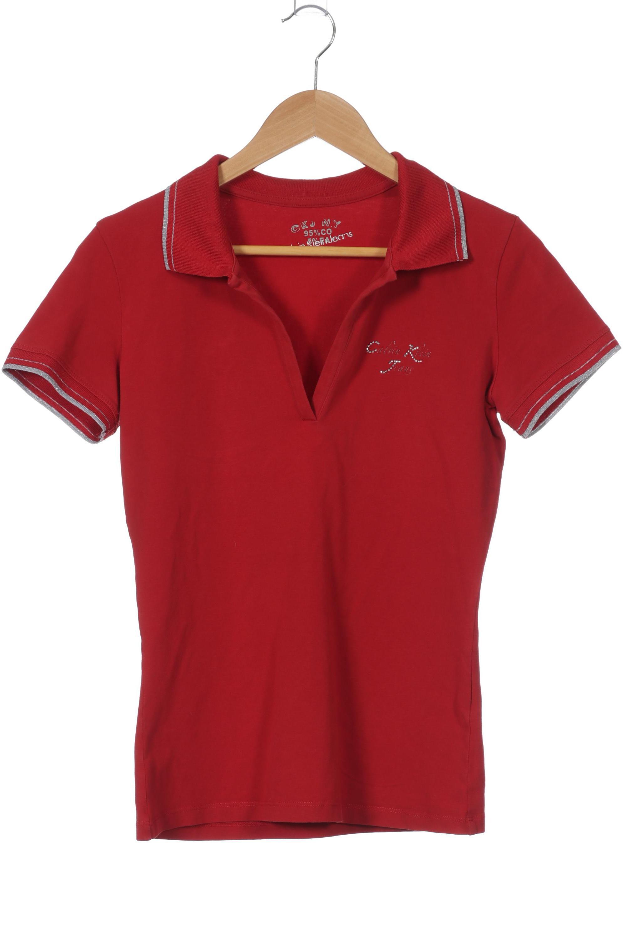

Calvin Klein Damen Poloshirt, rot, Gr.
