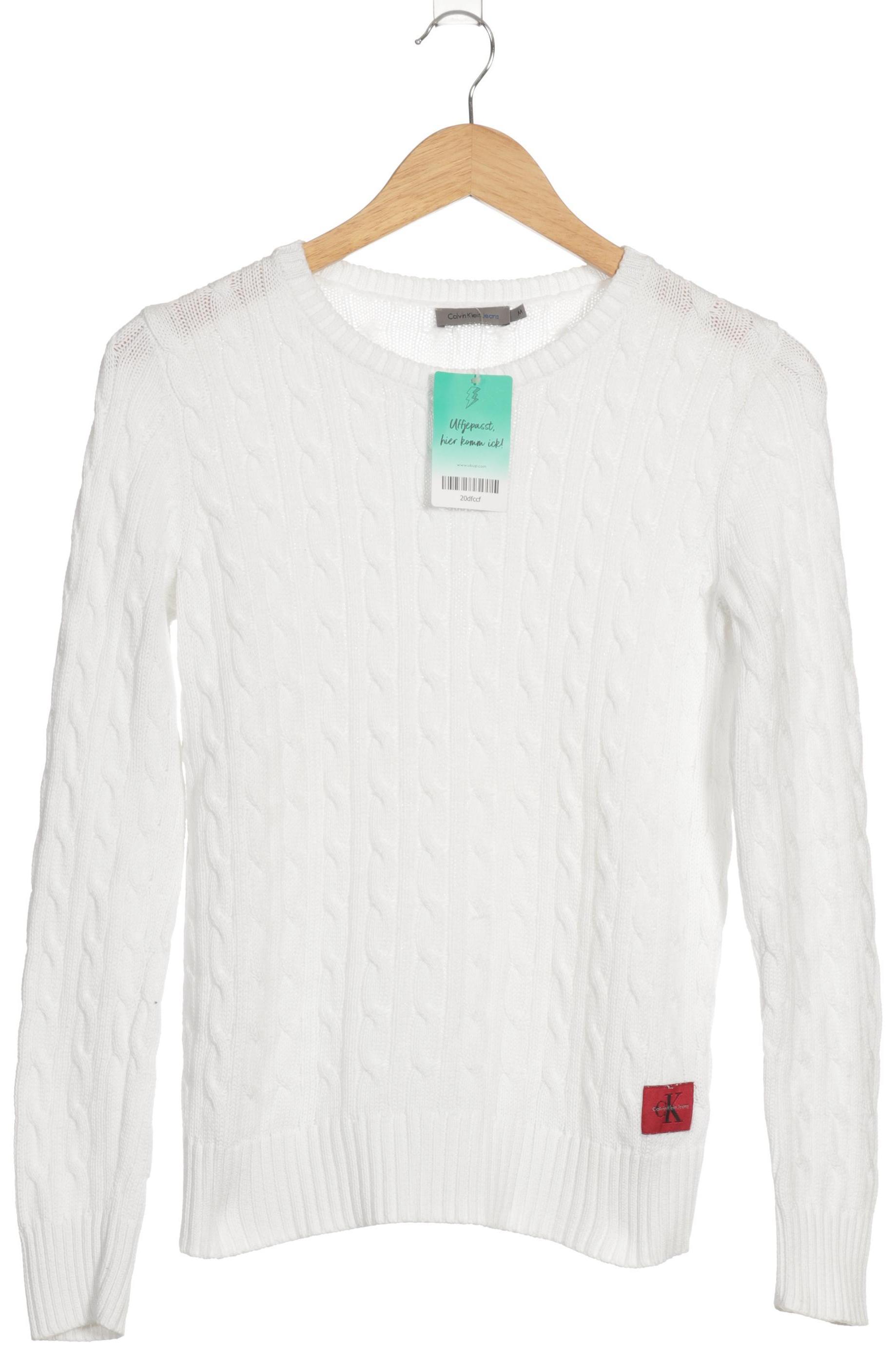 

Calvin Klein Damen Pullover, weiß, Gr.