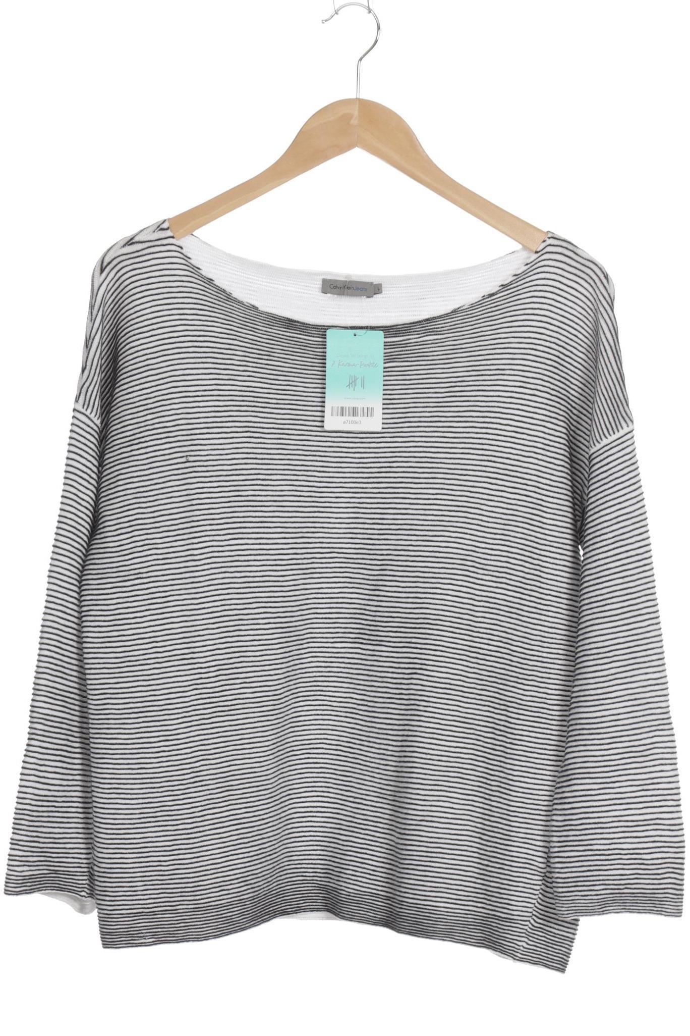 

Calvin Klein Damen Pullover, silber, Gr.