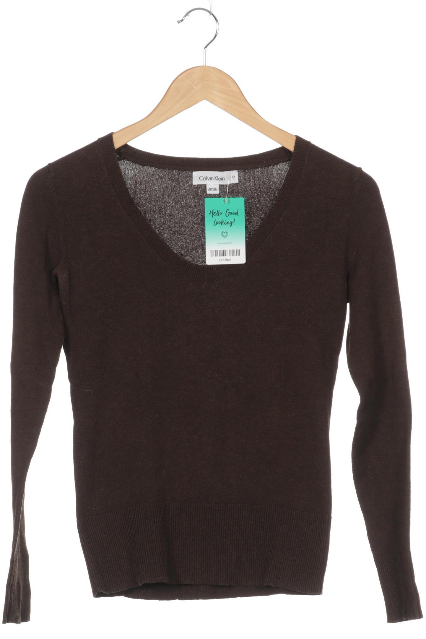 

Calvin Klein Damen Pullover, braun, Gr.