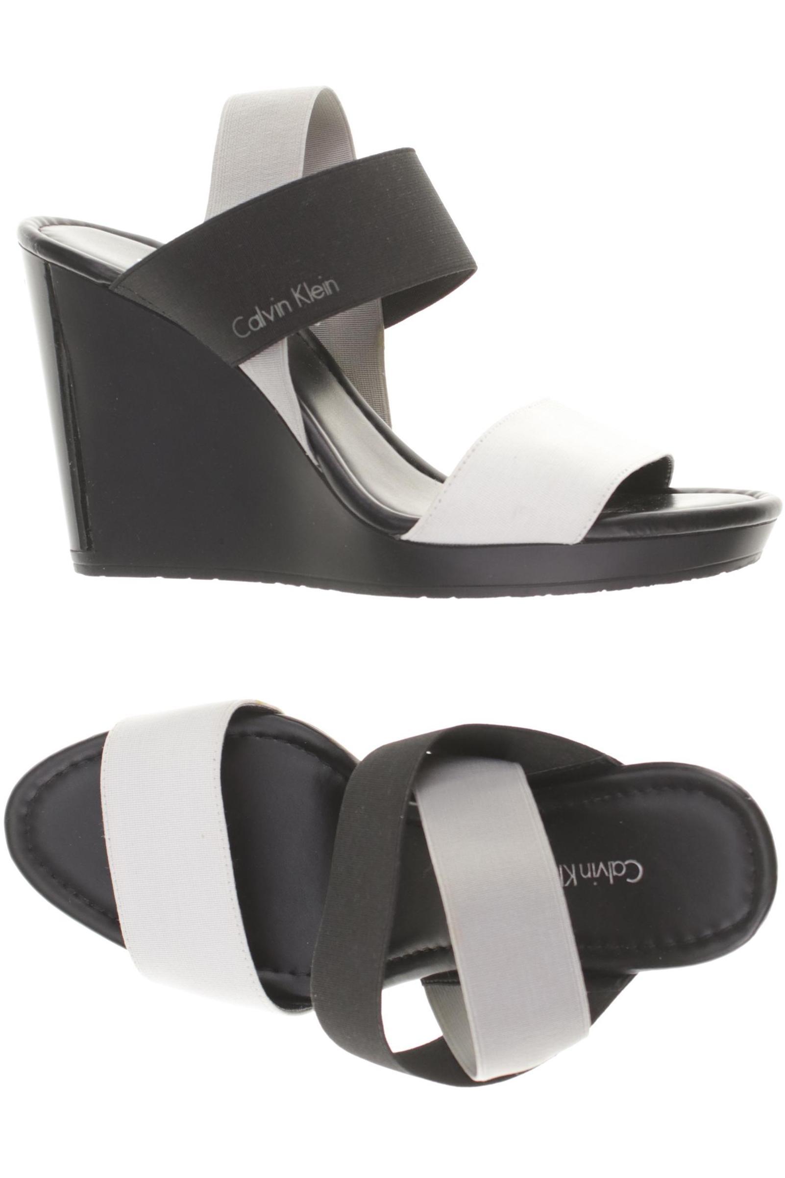 

Calvin Klein Damen Sandale, schwarz, Gr. 38