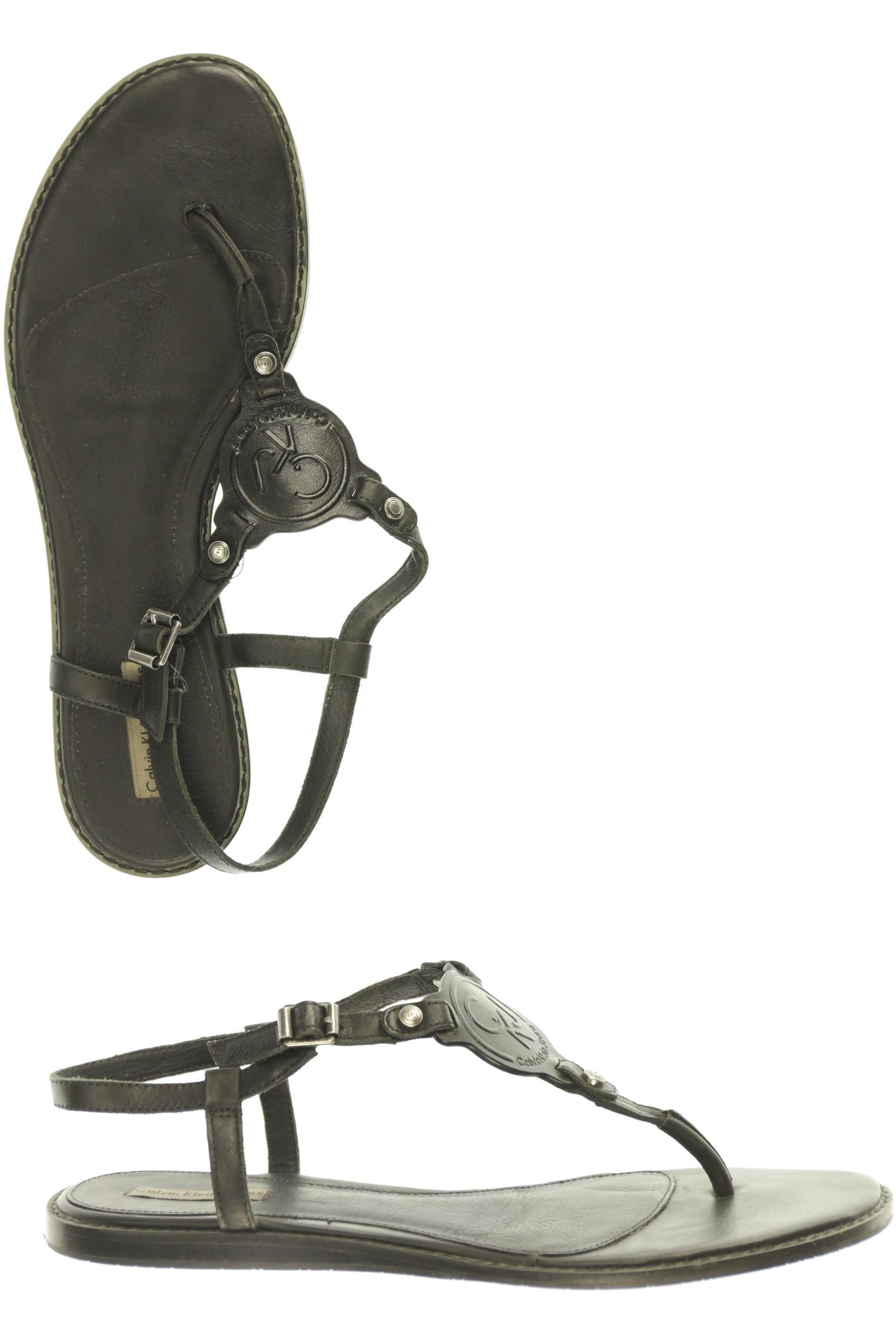 

Calvin Klein Damen Sandale, schwarz, Gr. 40