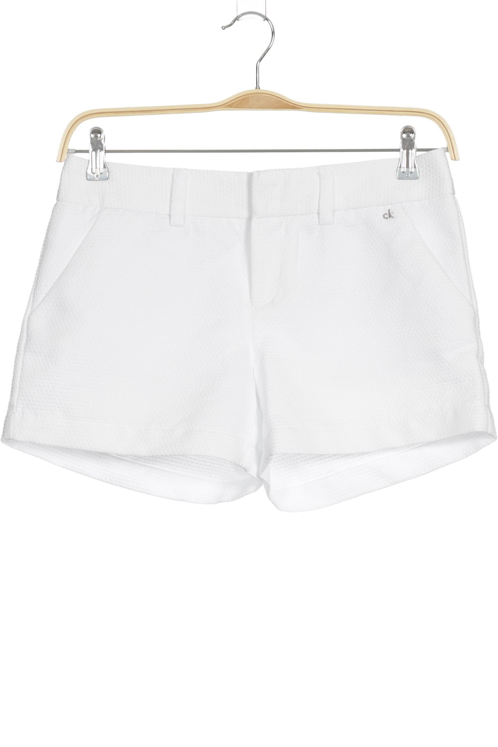 

Calvin Klein Damen Shorts, weiß, Gr. 4