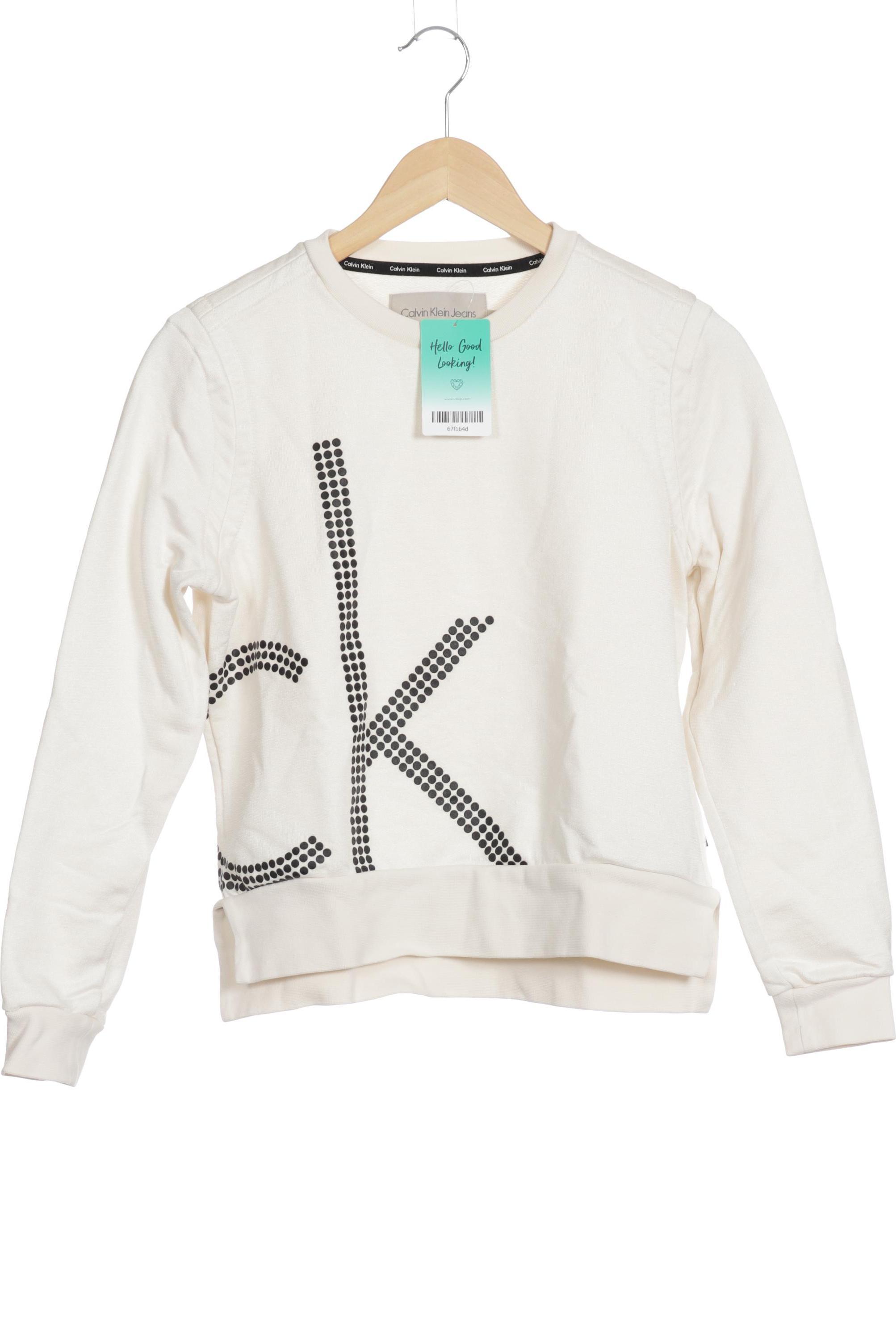 

Calvin Klein Damen Sweatshirt, weiß, Gr.