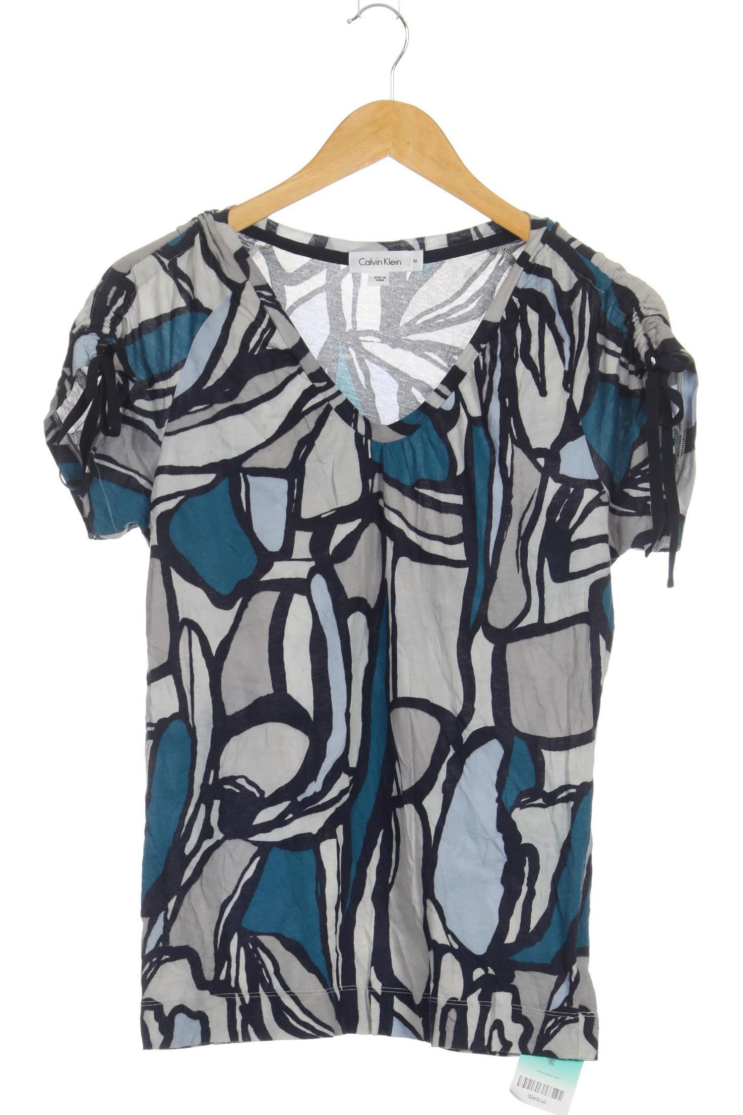 

Calvin Klein Damen T-Shirt, blau, Gr.