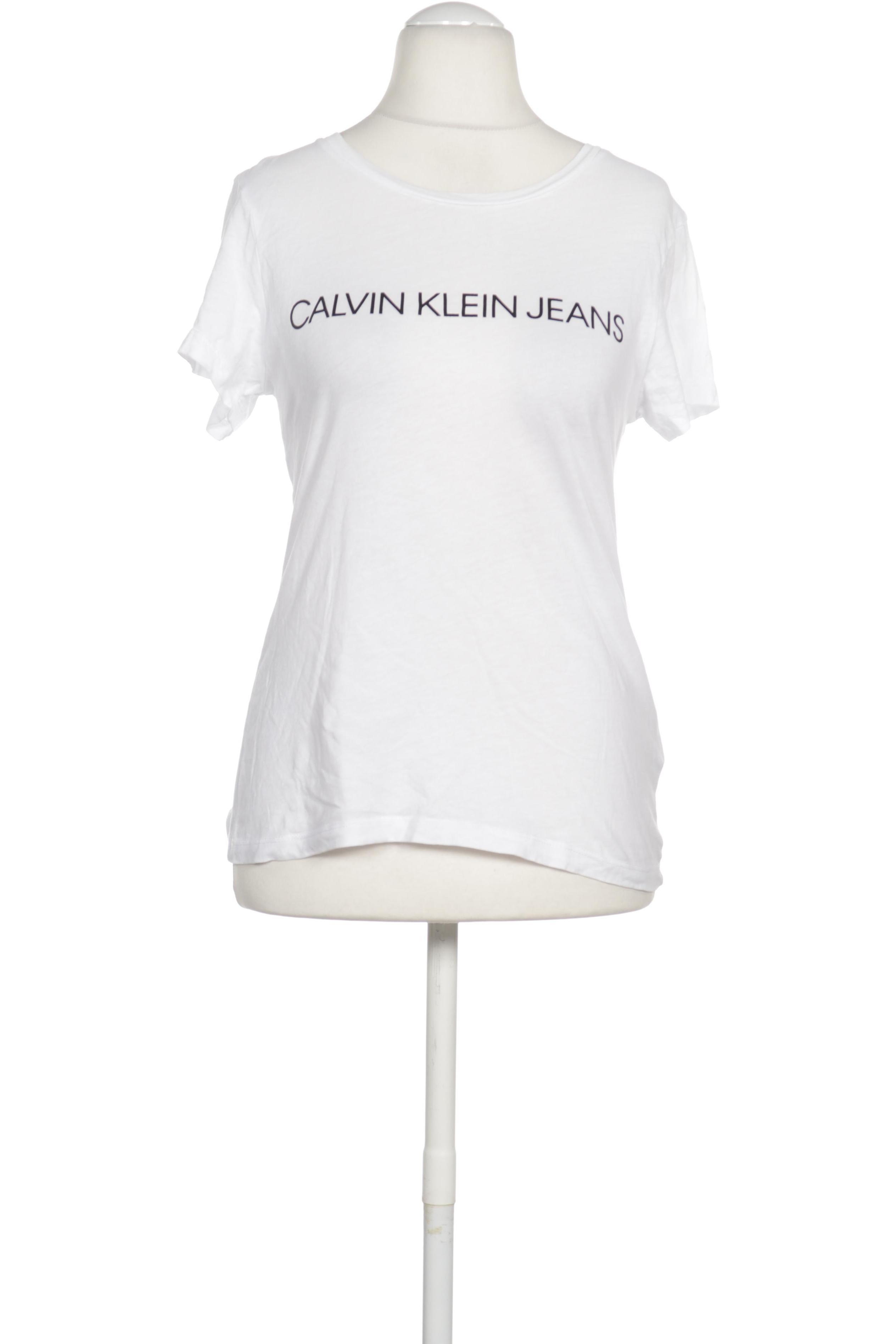 

Calvin Klein Damen T-Shirt, weiß, Gr.