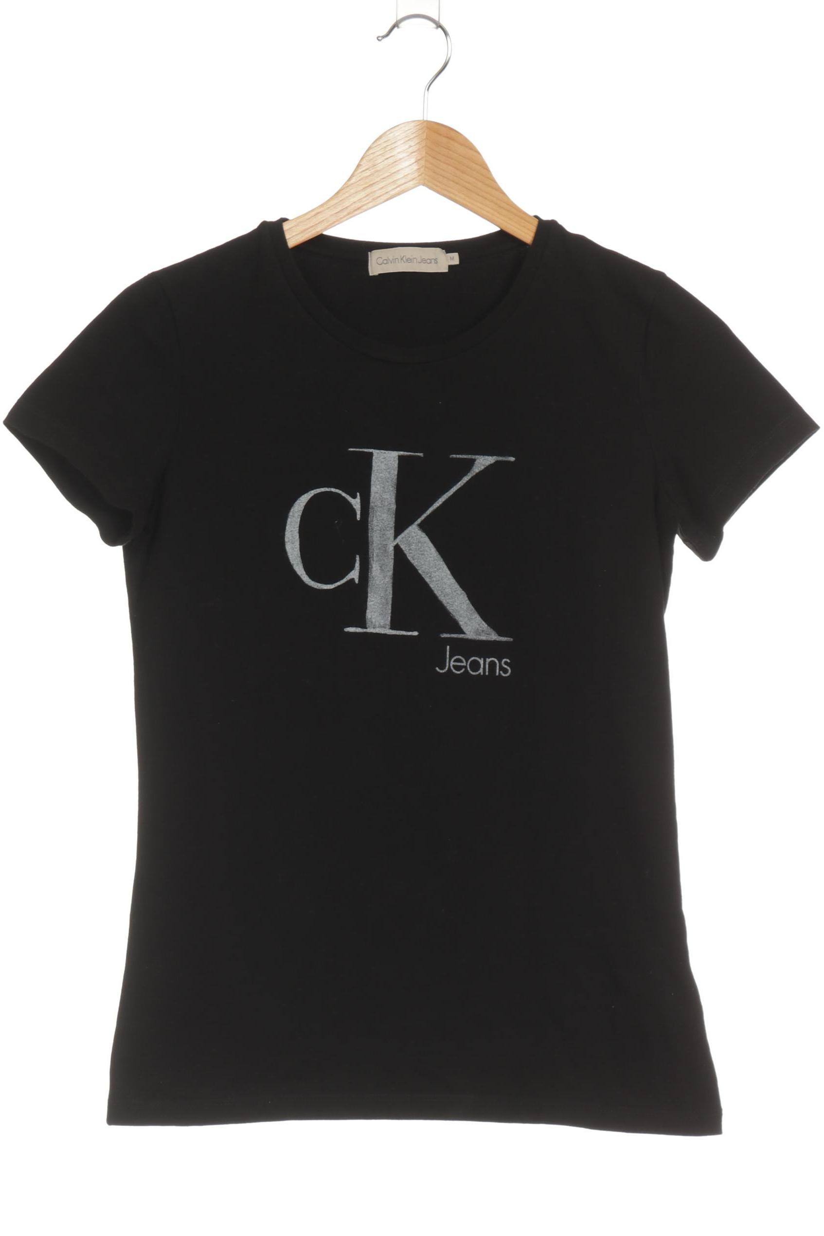 

Calvin Klein Damen T-Shirt, schwarz, Gr.