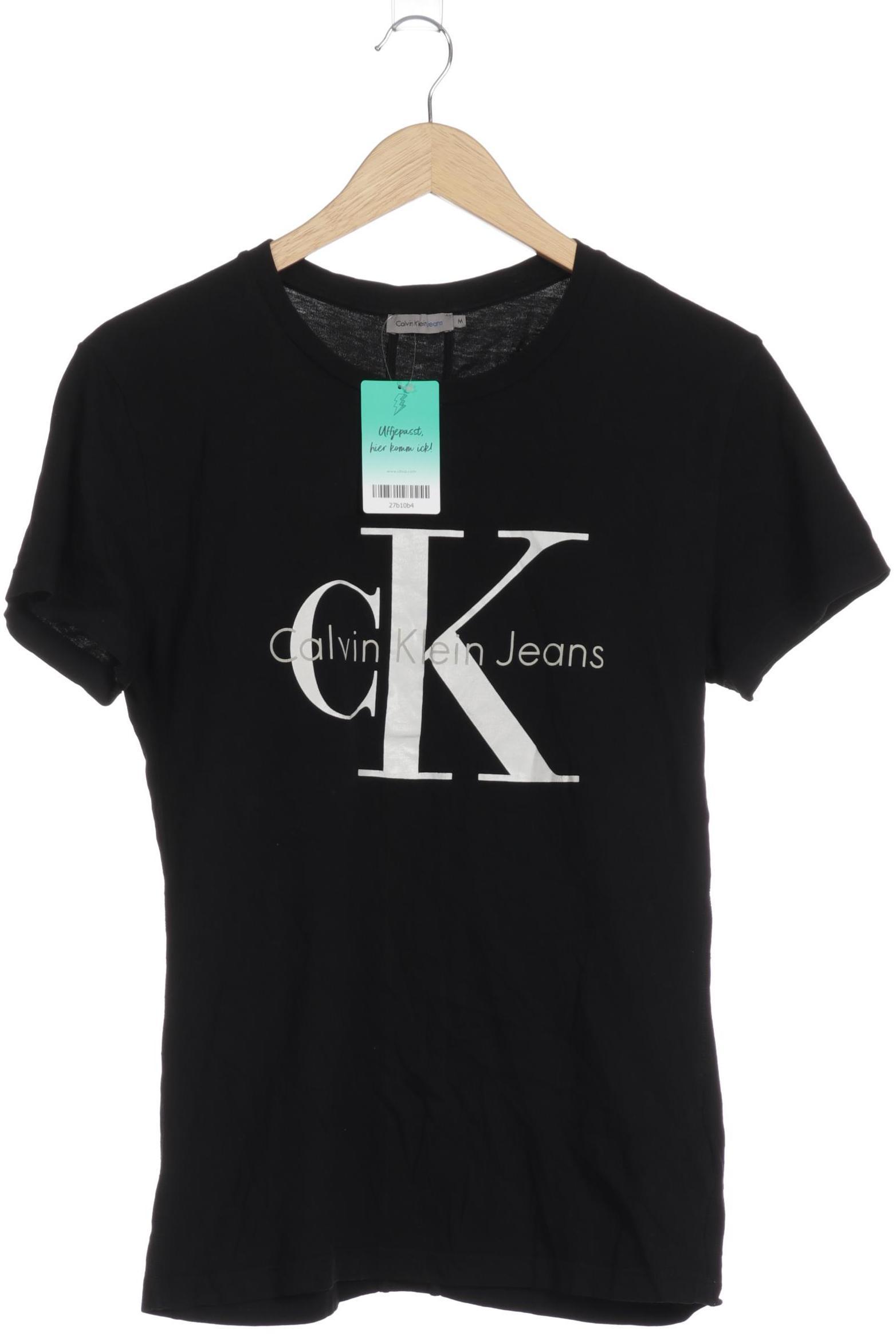

Calvin Klein Damen T-Shirt, schwarz, Gr.