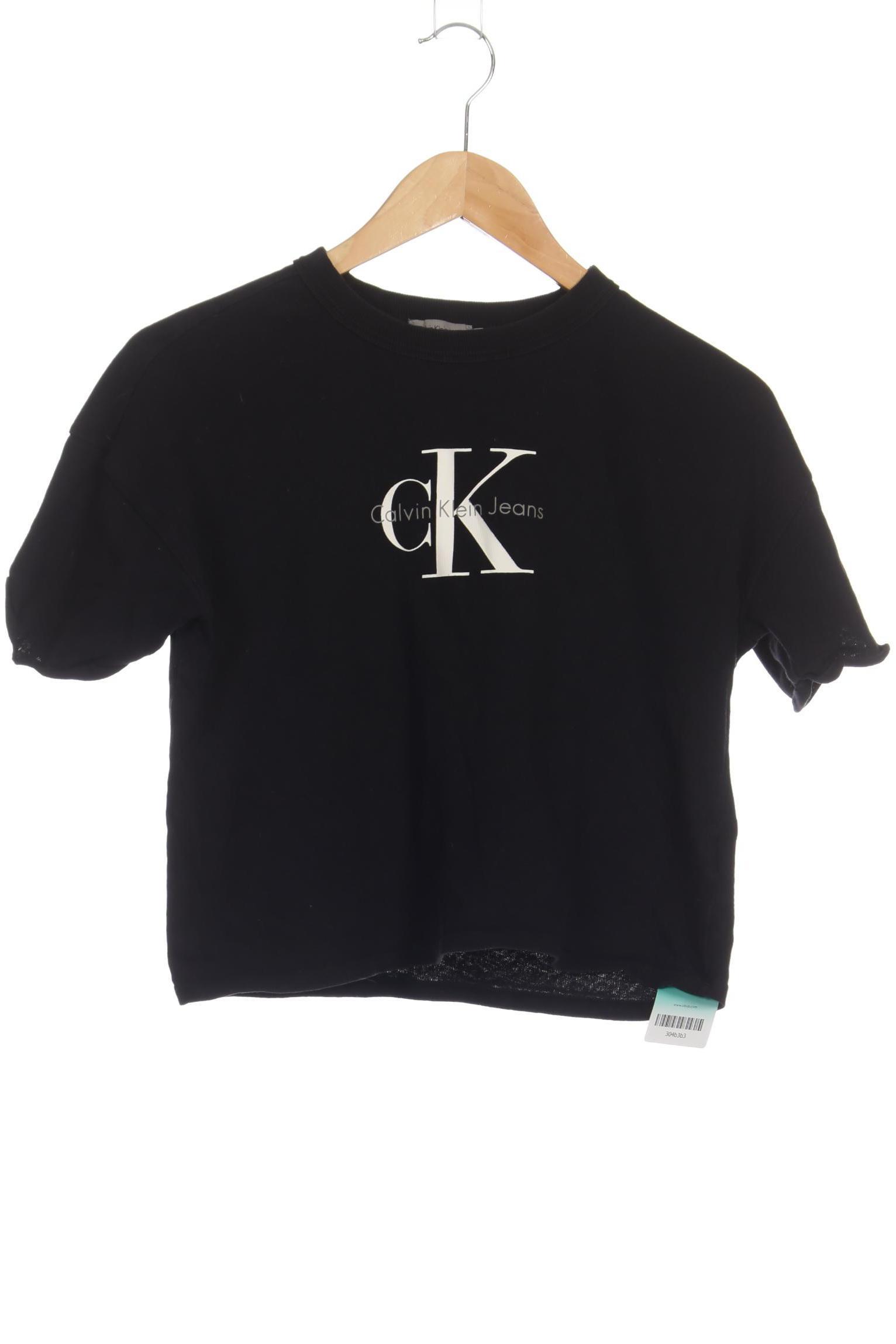 

Calvin Klein Damen T-Shirt, schwarz, Gr.