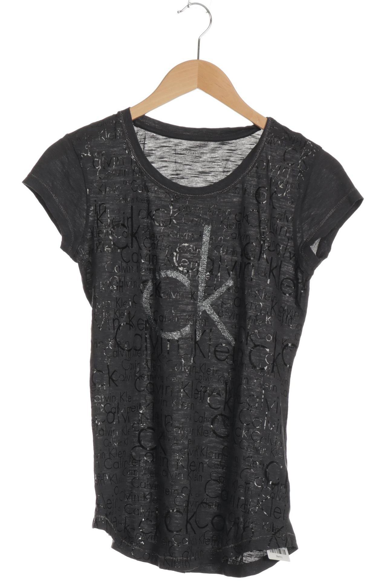 

Calvin Klein Damen T-Shirt, grau, Gr.