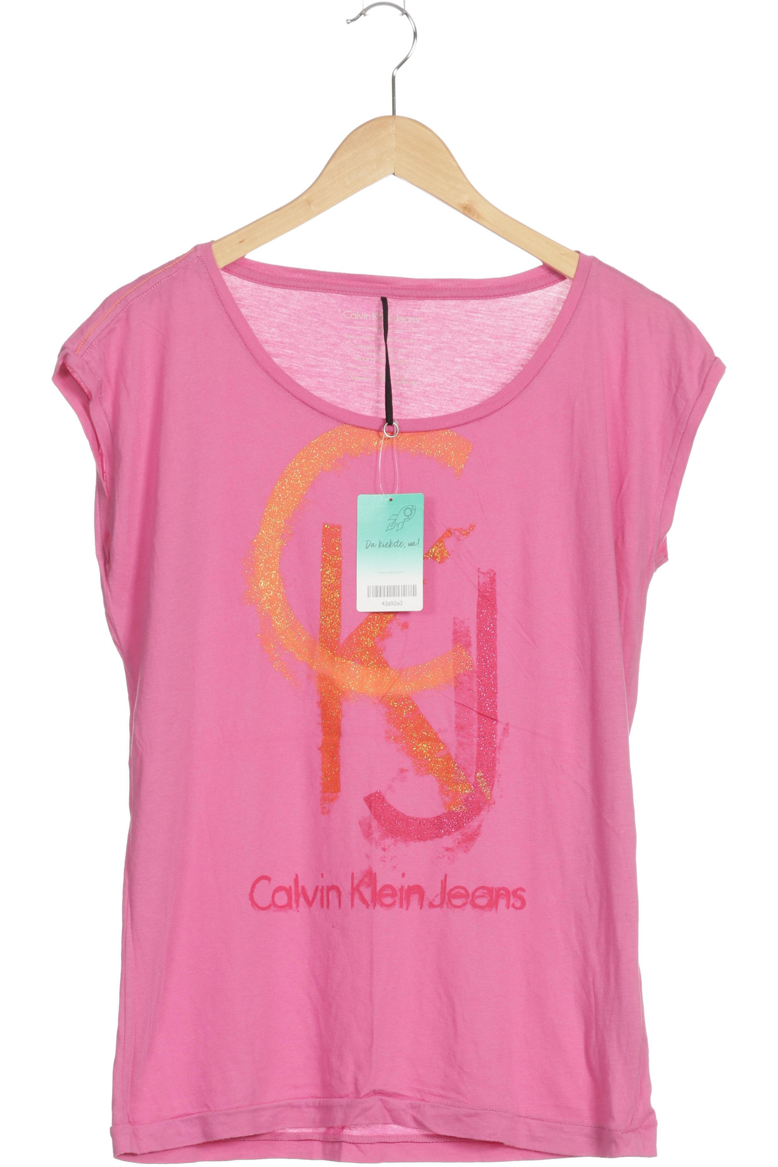 

Calvin Klein Damen T-Shirt, pink, Gr.