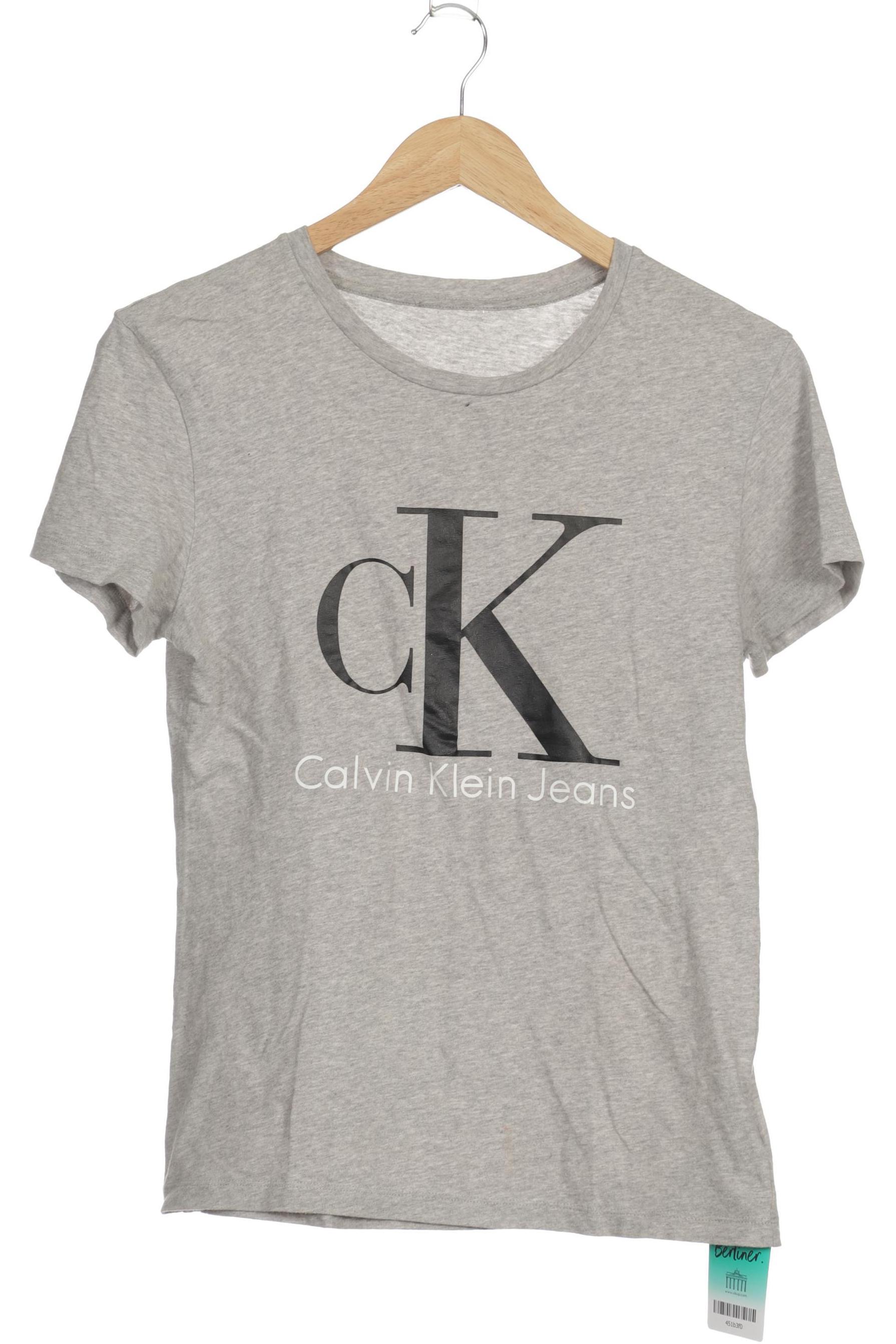 

Calvin Klein Damen T-Shirt, grau, Gr.