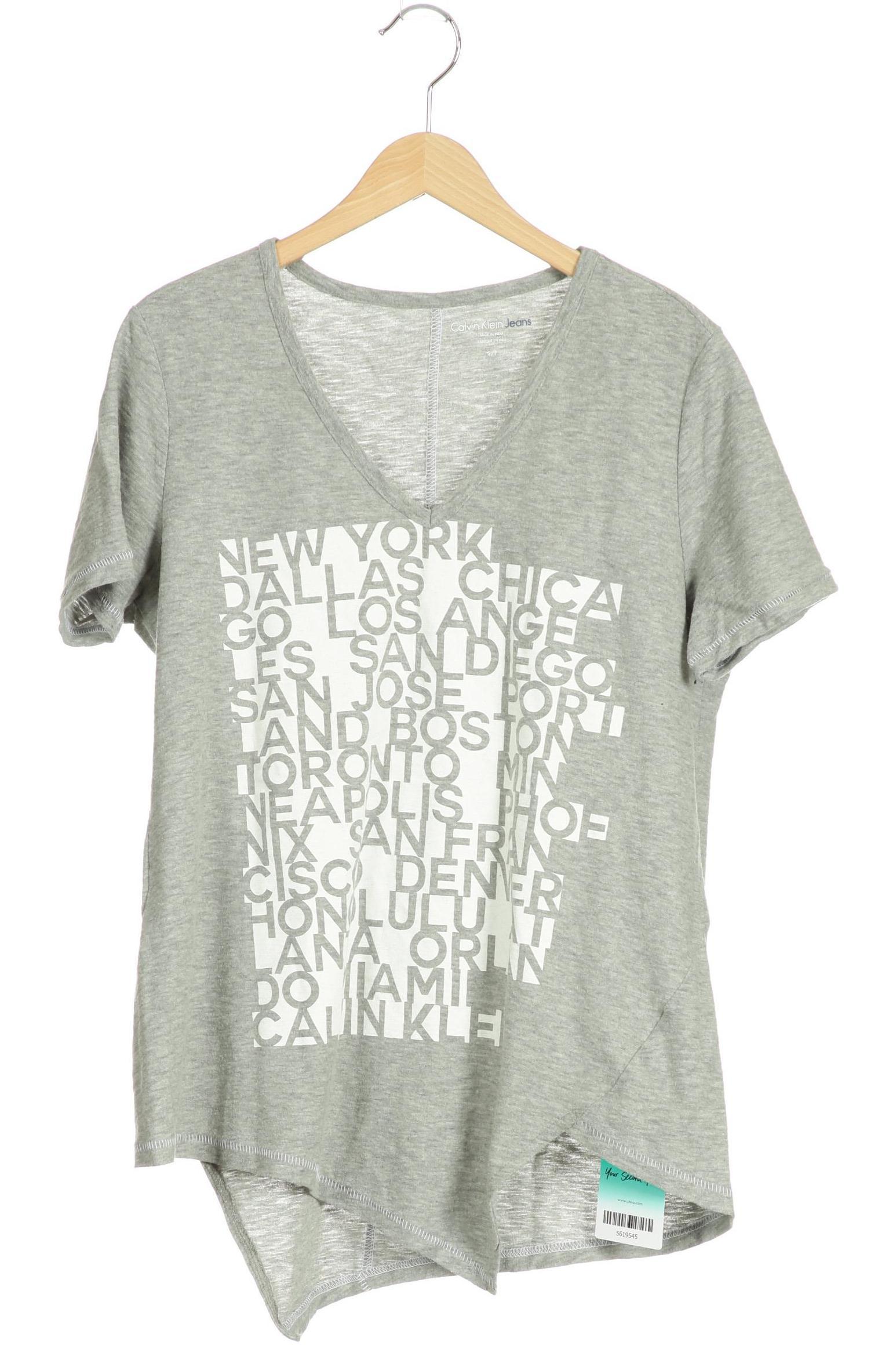 

Calvin Klein Damen T-Shirt, grau, Gr.
