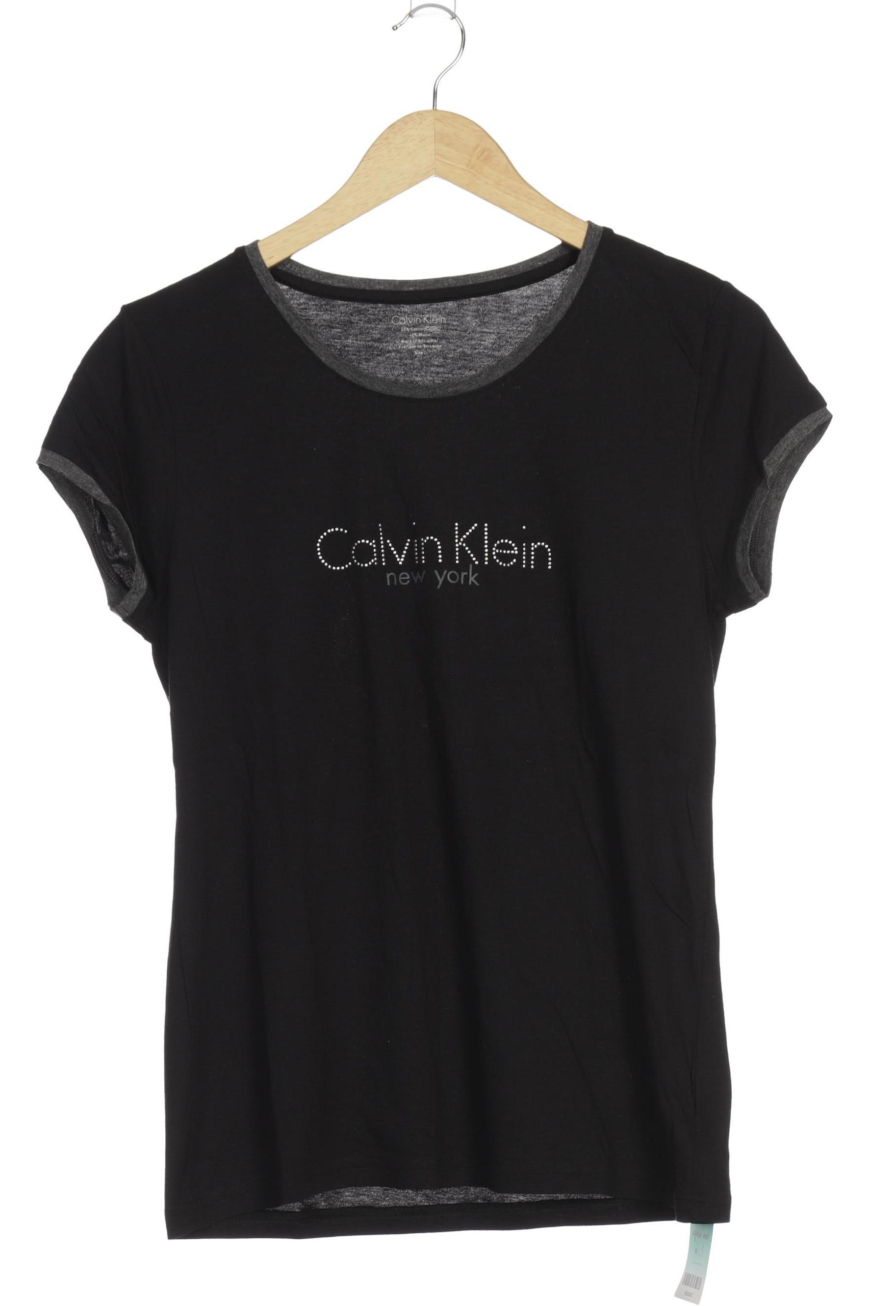 

Calvin Klein Damen T-Shirt, schwarz, Gr.