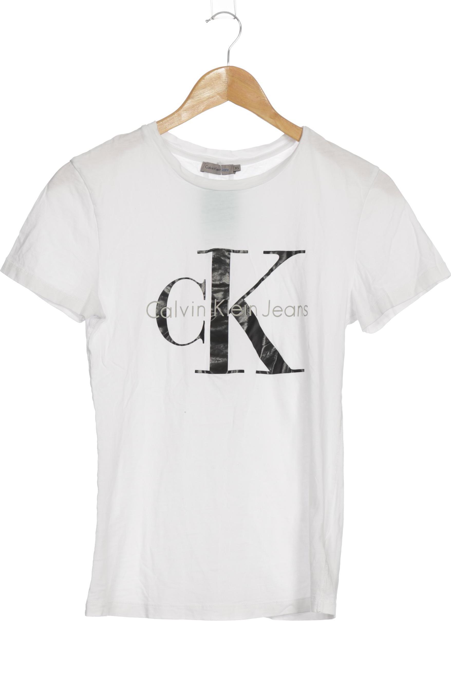 

Calvin Klein Damen T-Shirt, weiß, Gr.