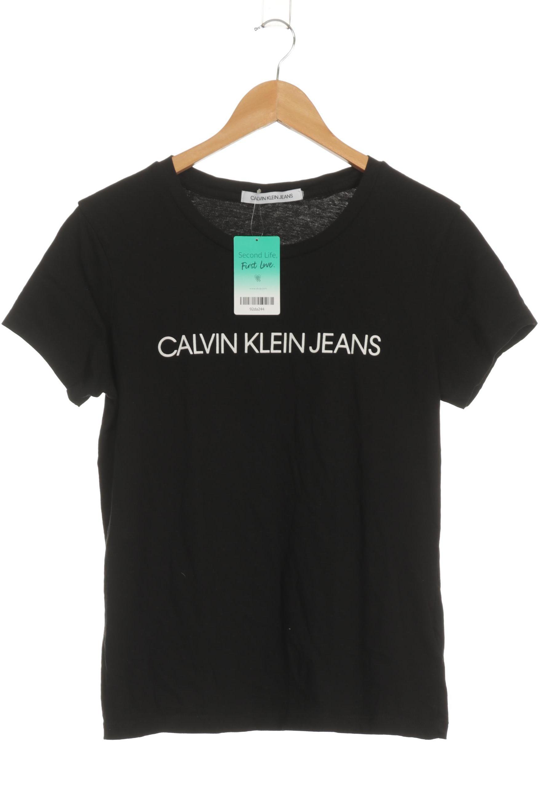 

Calvin Klein Damen T-Shirt, schwarz, Gr.