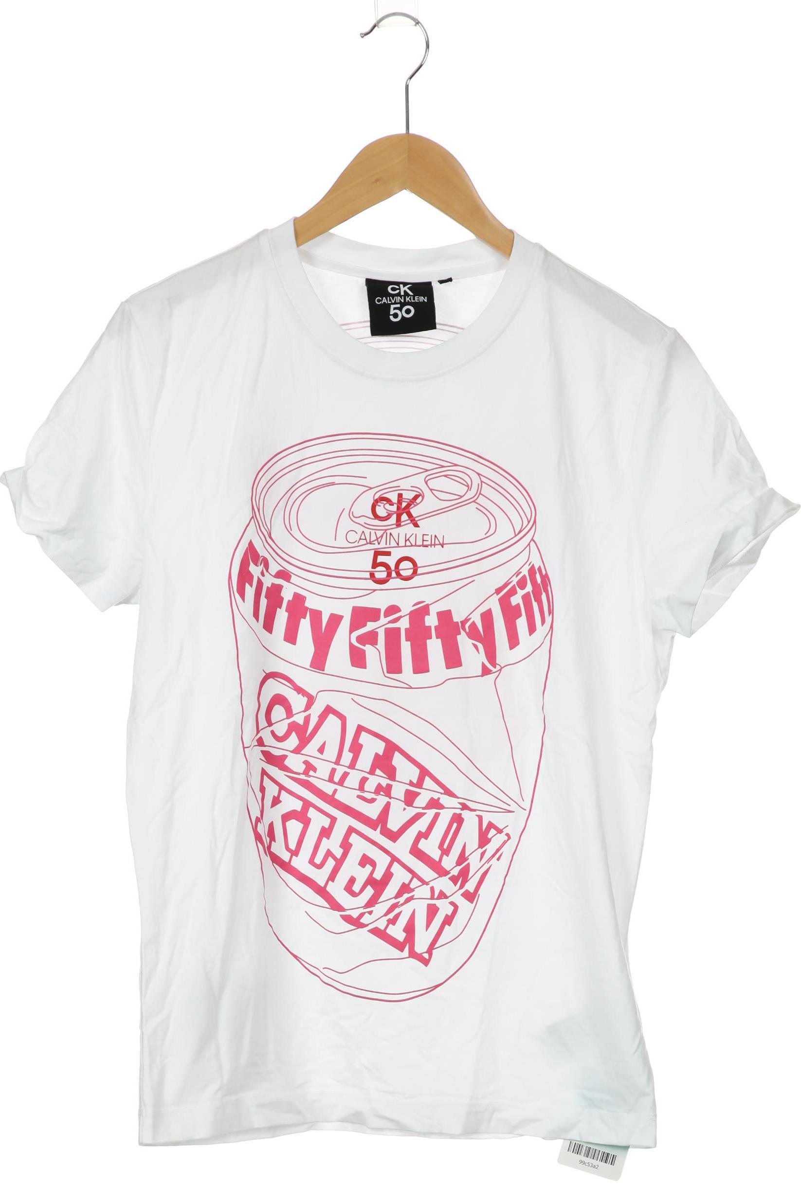 

Calvin Klein Damen T-Shirt, weiß, Gr.