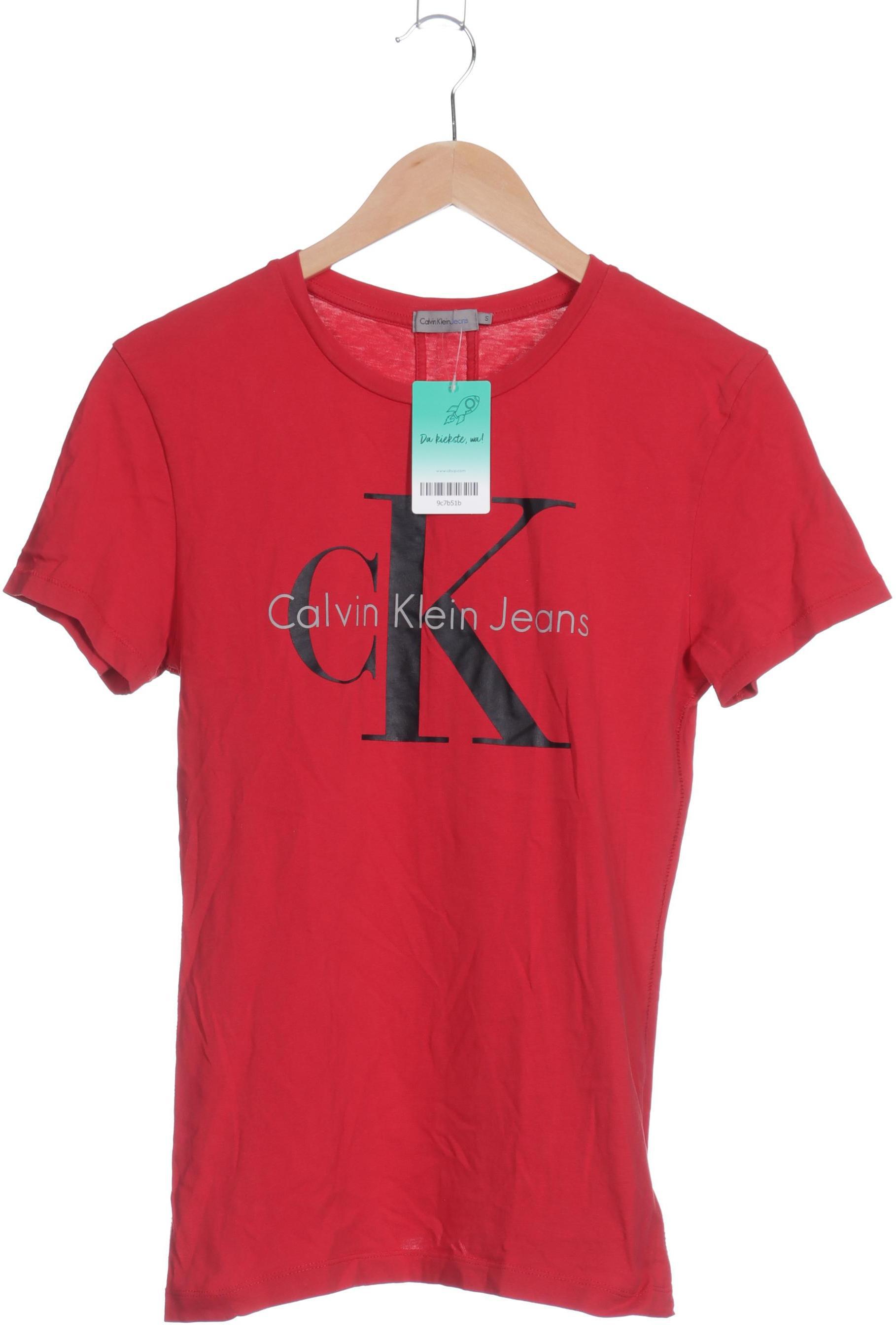 

Calvin Klein Damen T-Shirt, rot, Gr.