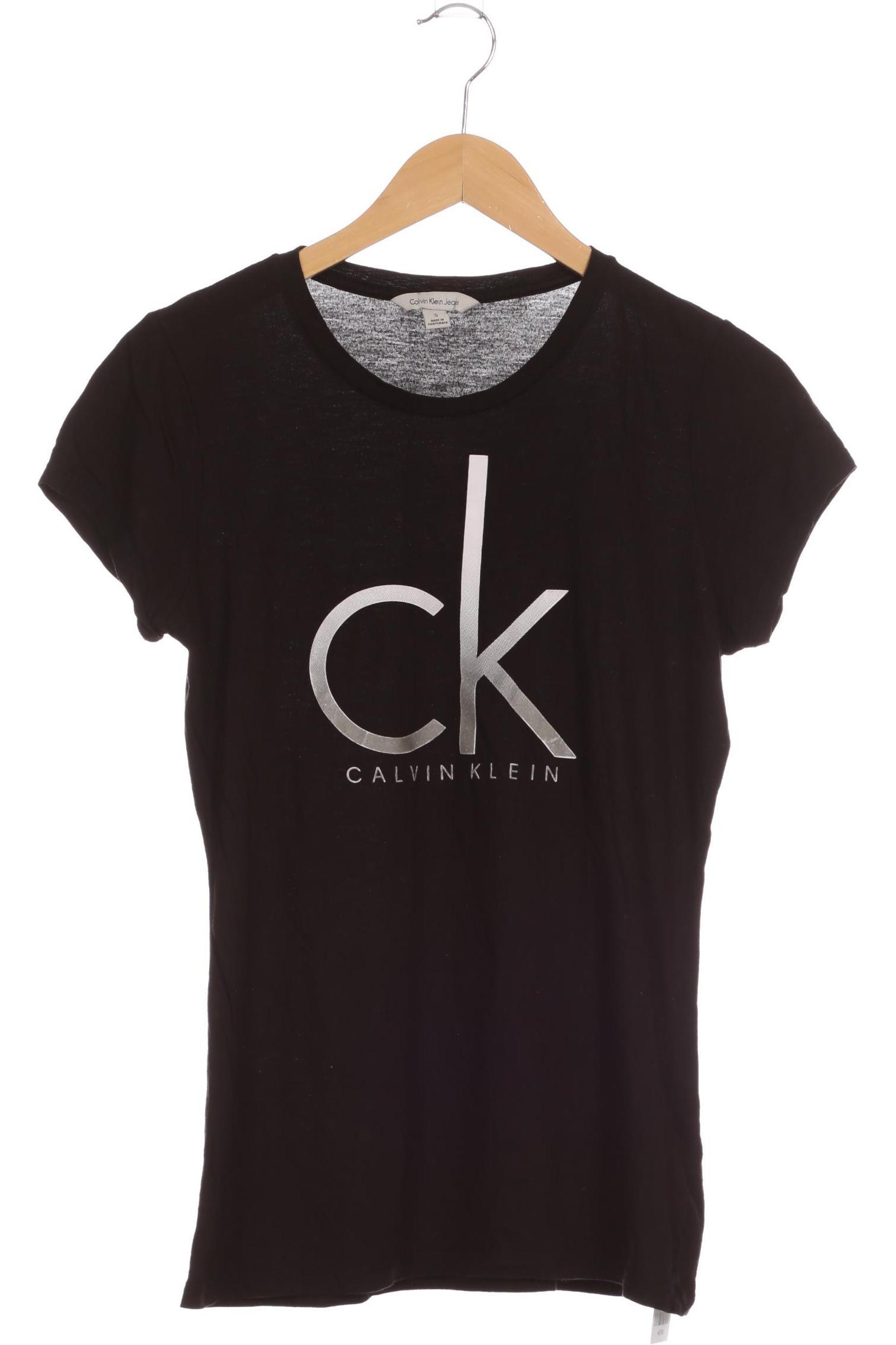 

Calvin Klein Damen T-Shirt, schwarz, Gr.