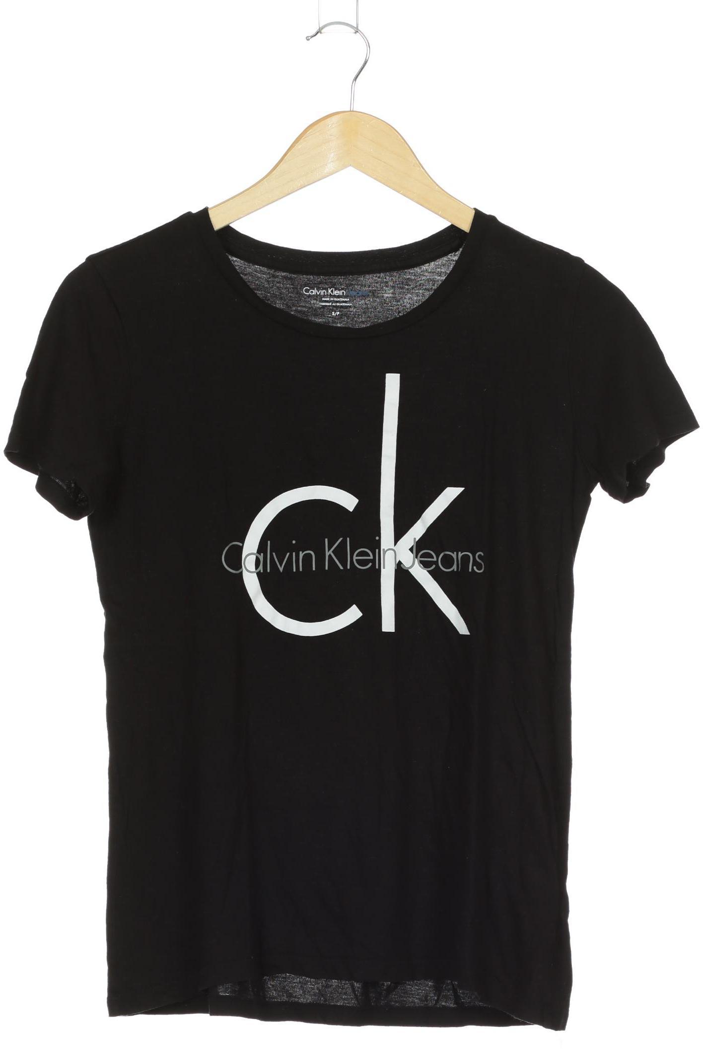 

Calvin Klein Damen T-Shirt, schwarz, Gr.