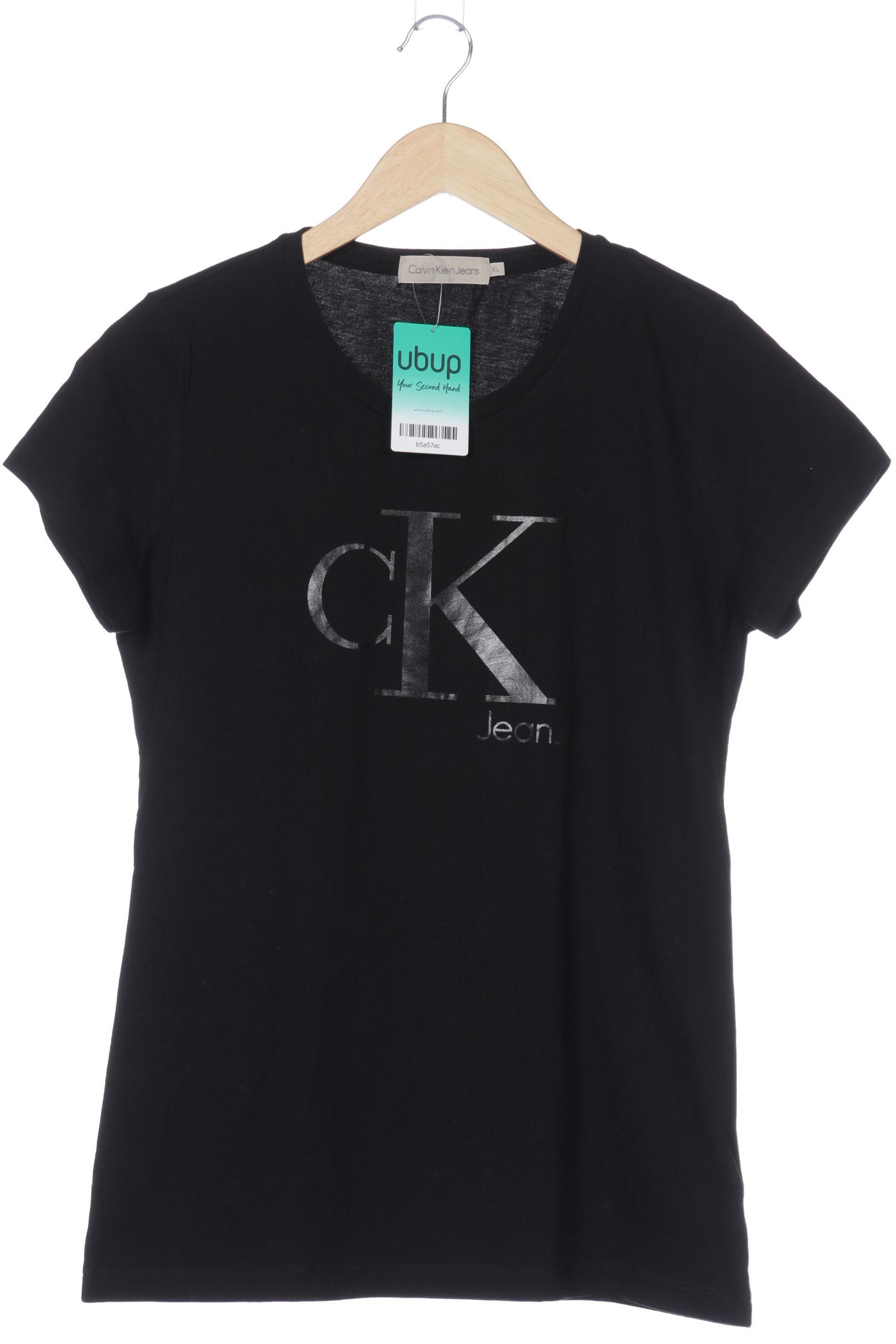 

Calvin Klein Damen T-Shirt, schwarz, Gr.