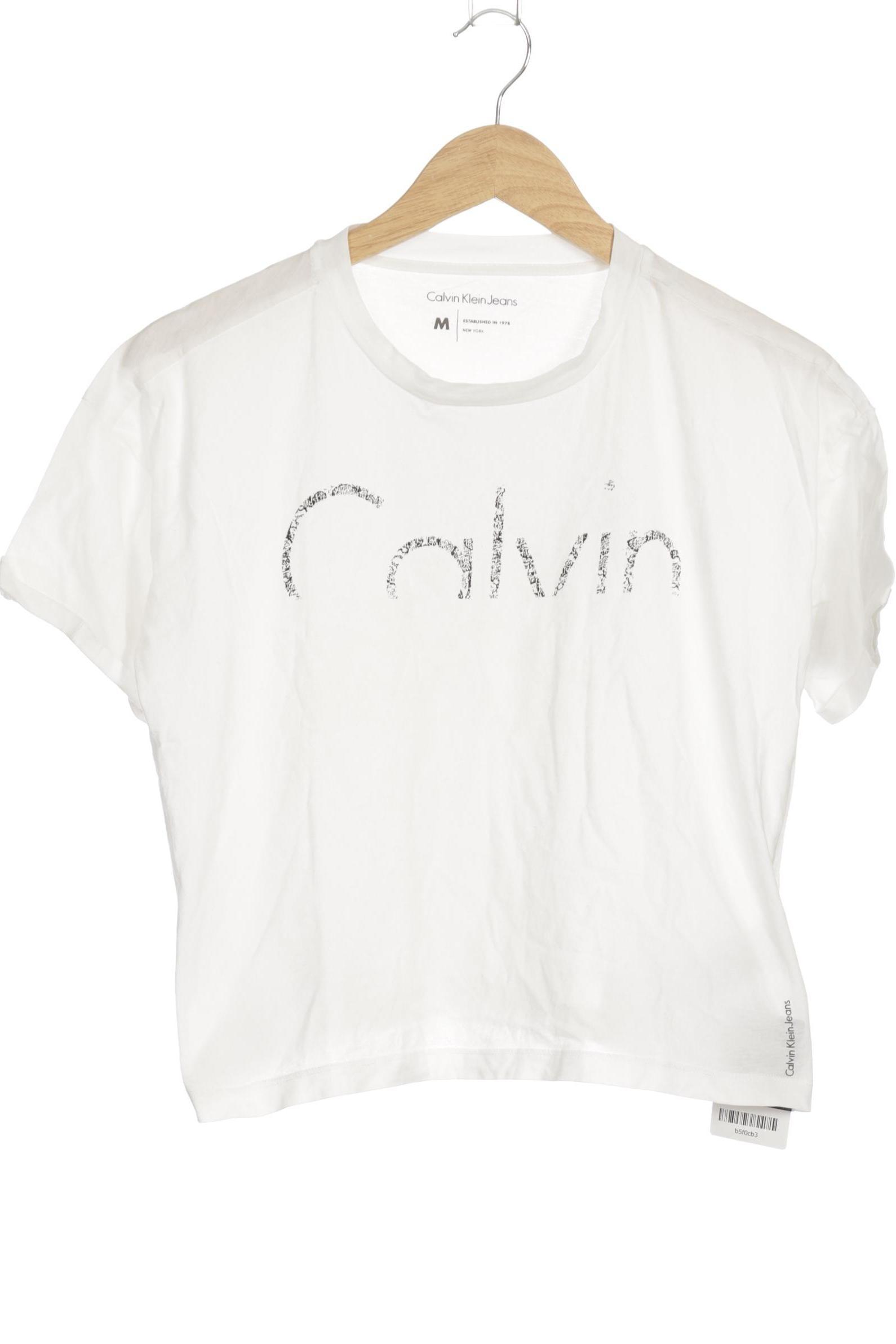 

Calvin Klein Damen T-Shirt, weiß, Gr.