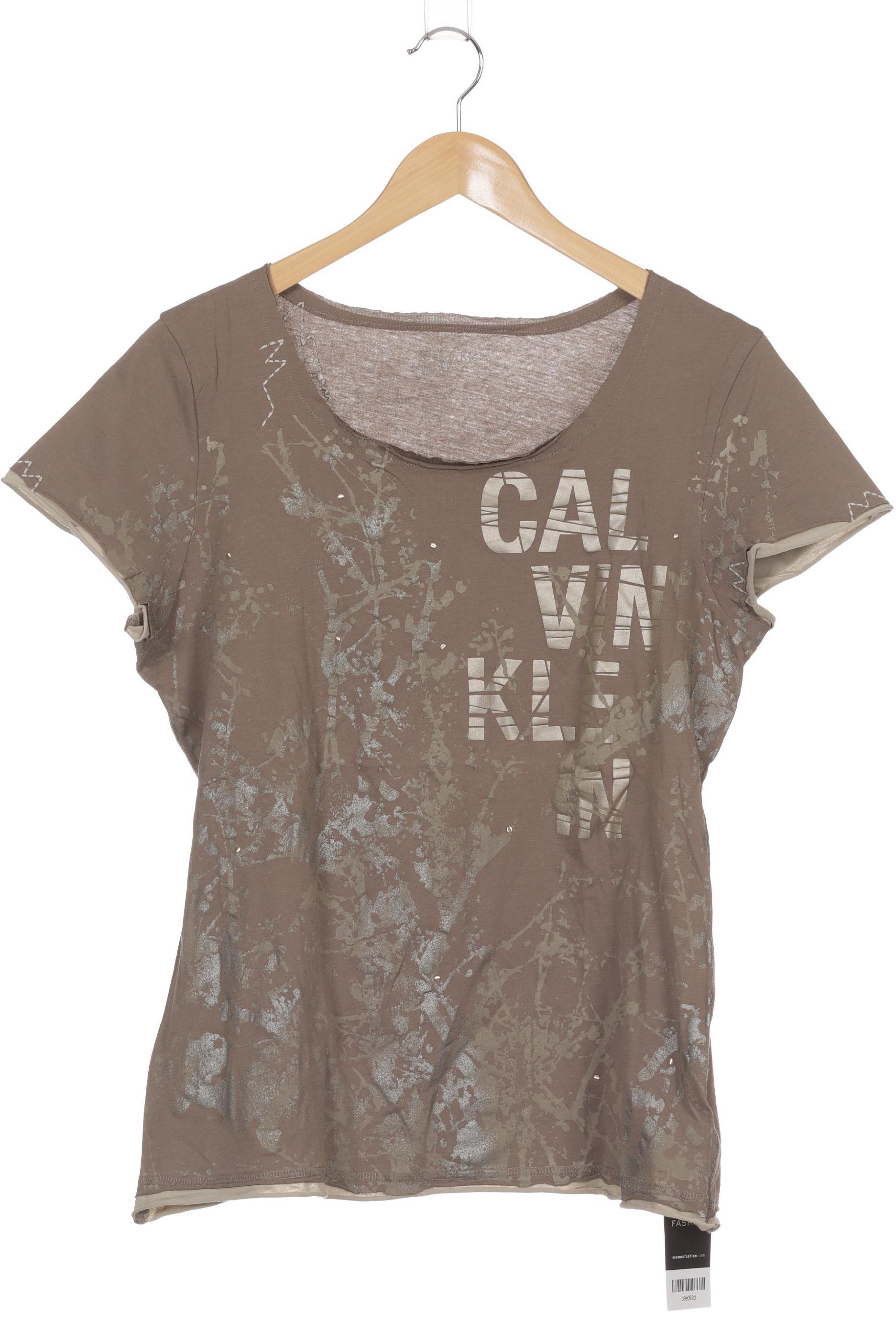 

Calvin Klein Damen T-Shirt, braun, Gr.