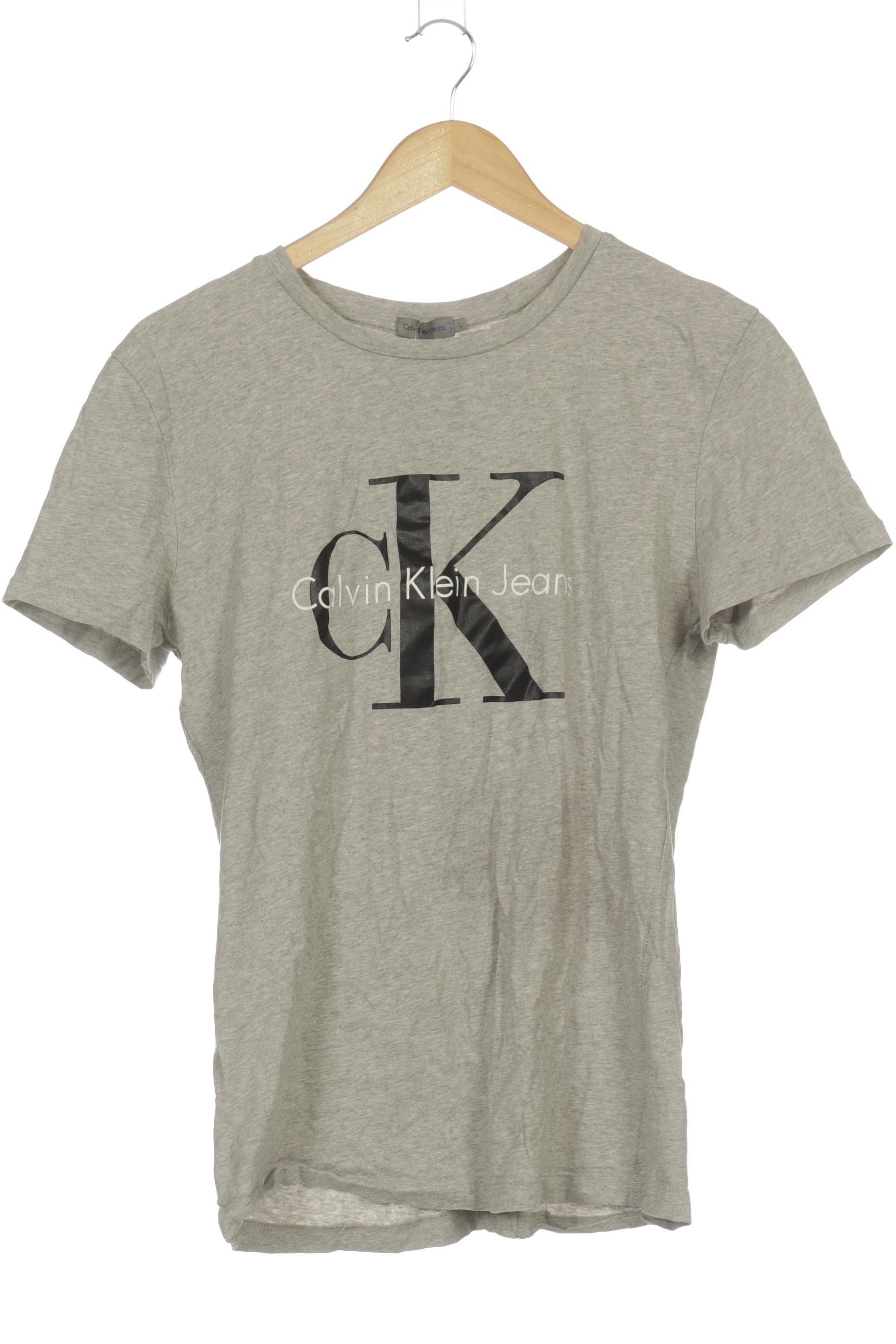 

Calvin Klein Damen T-Shirt, grau, Gr.