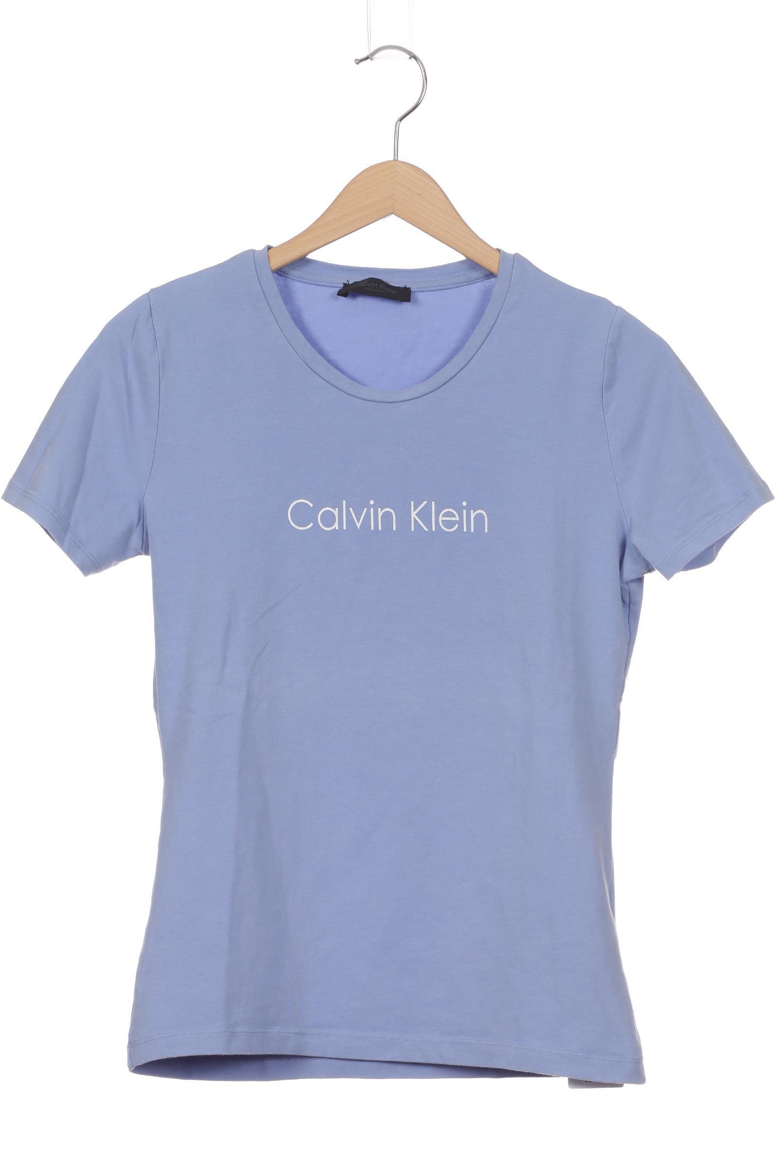 

Calvin Klein Damen T-Shirt, blau, Gr.