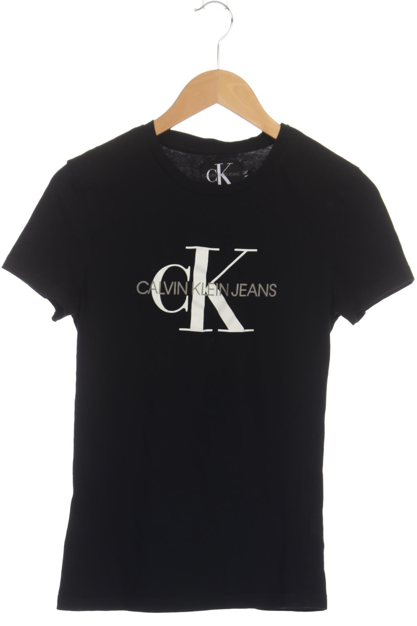 

Calvin Klein Damen T-Shirt, schwarz, Gr.