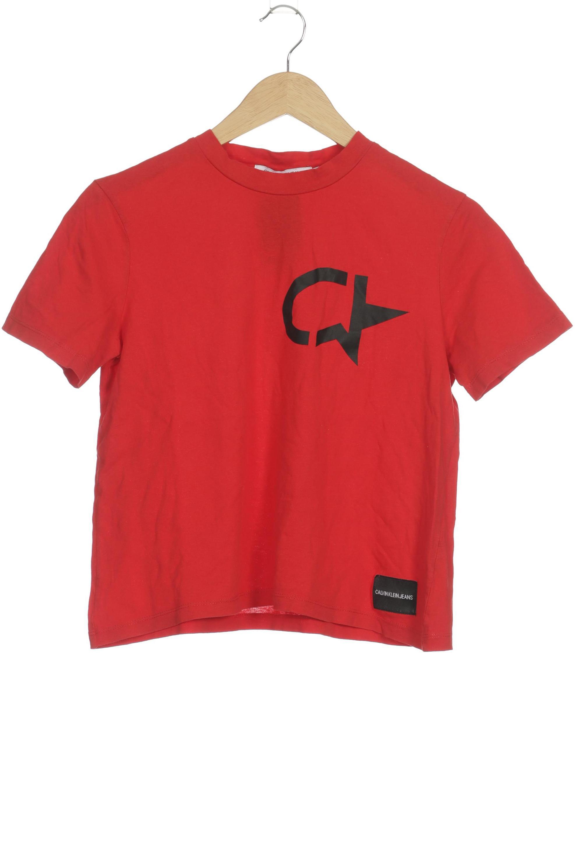 

Calvin Klein Damen T-Shirt, rot, Gr.