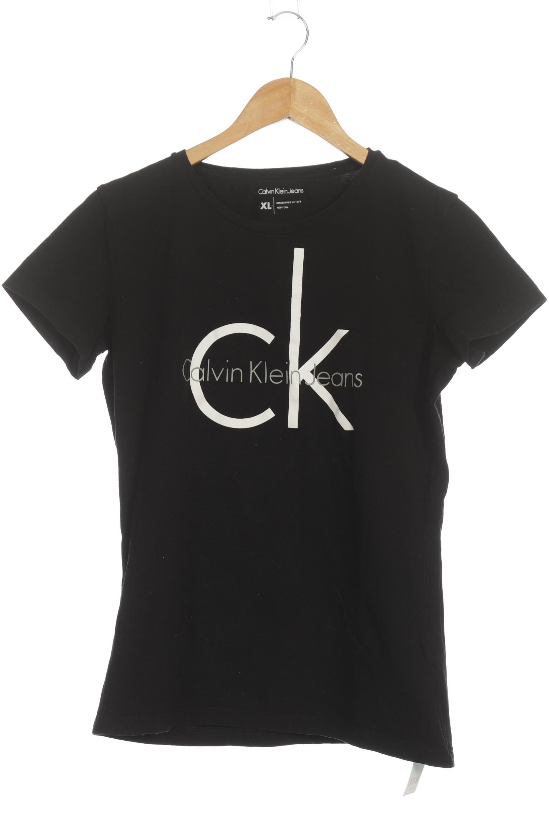 

Calvin Klein Damen T-Shirt, schwarz, Gr.