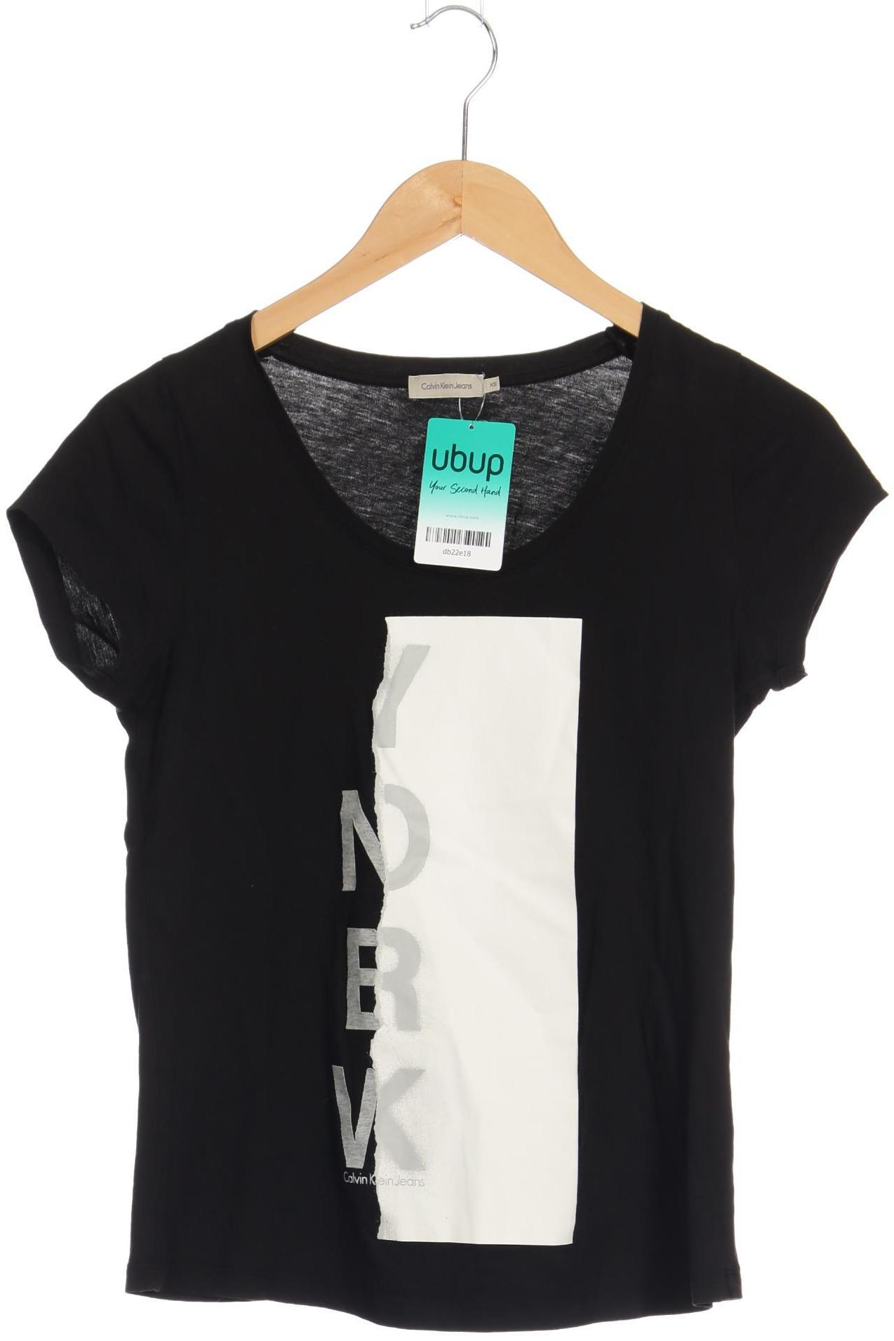 

Calvin Klein Damen T-Shirt, schwarz, Gr.