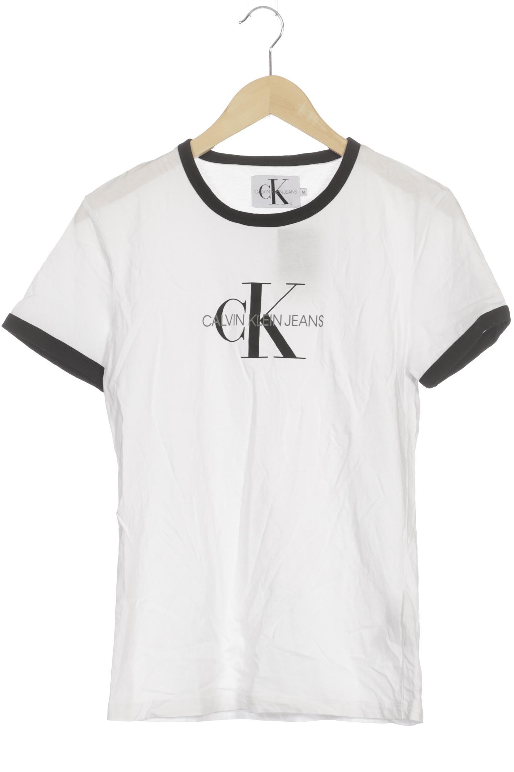 

Calvin Klein Damen T-Shirt, weiß, Gr.