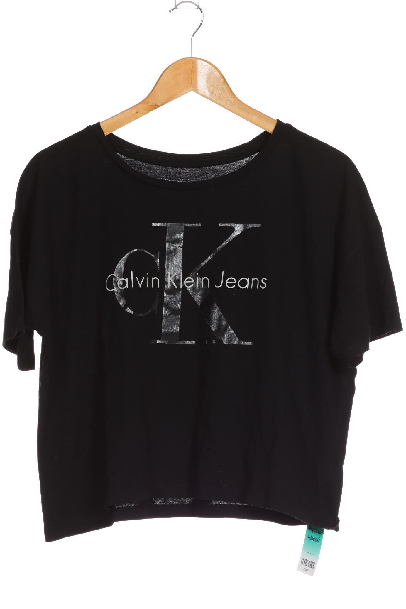

Calvin Klein Damen T-Shirt, schwarz, Gr.